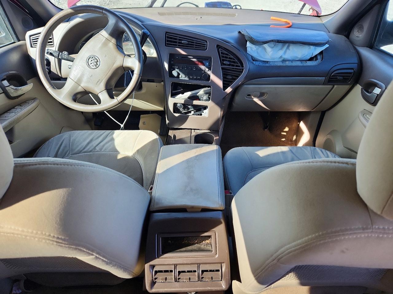 2005 Buick Rendezvous Cx Burgundy vin: 3G5DA03E35S564691