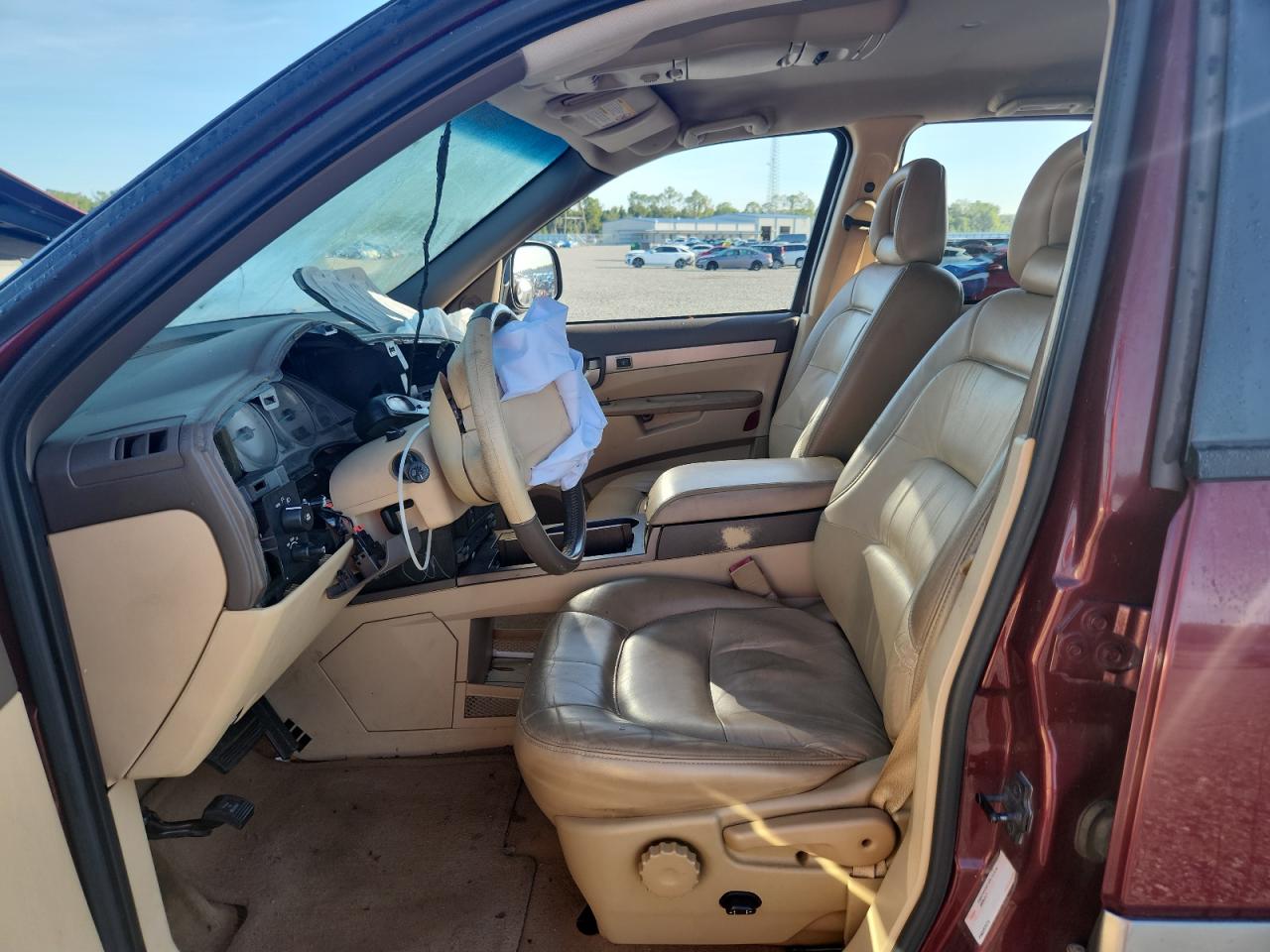 2003 Buick Rendezvous Cx Burgundy vin: 3G5DA03E43S570593