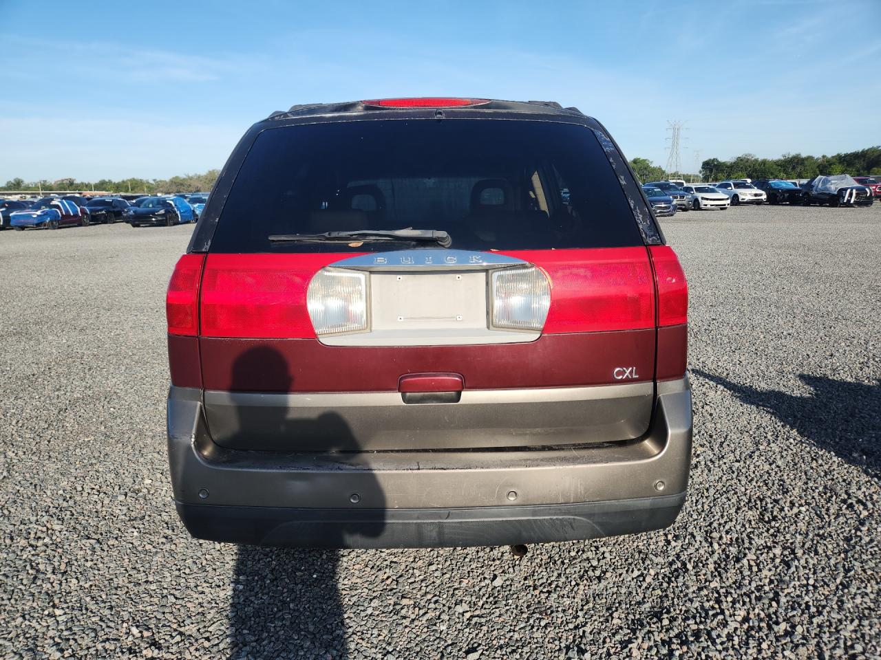 2003 Buick Rendezvous Cx Burgundy vin: 3G5DA03E43S570593