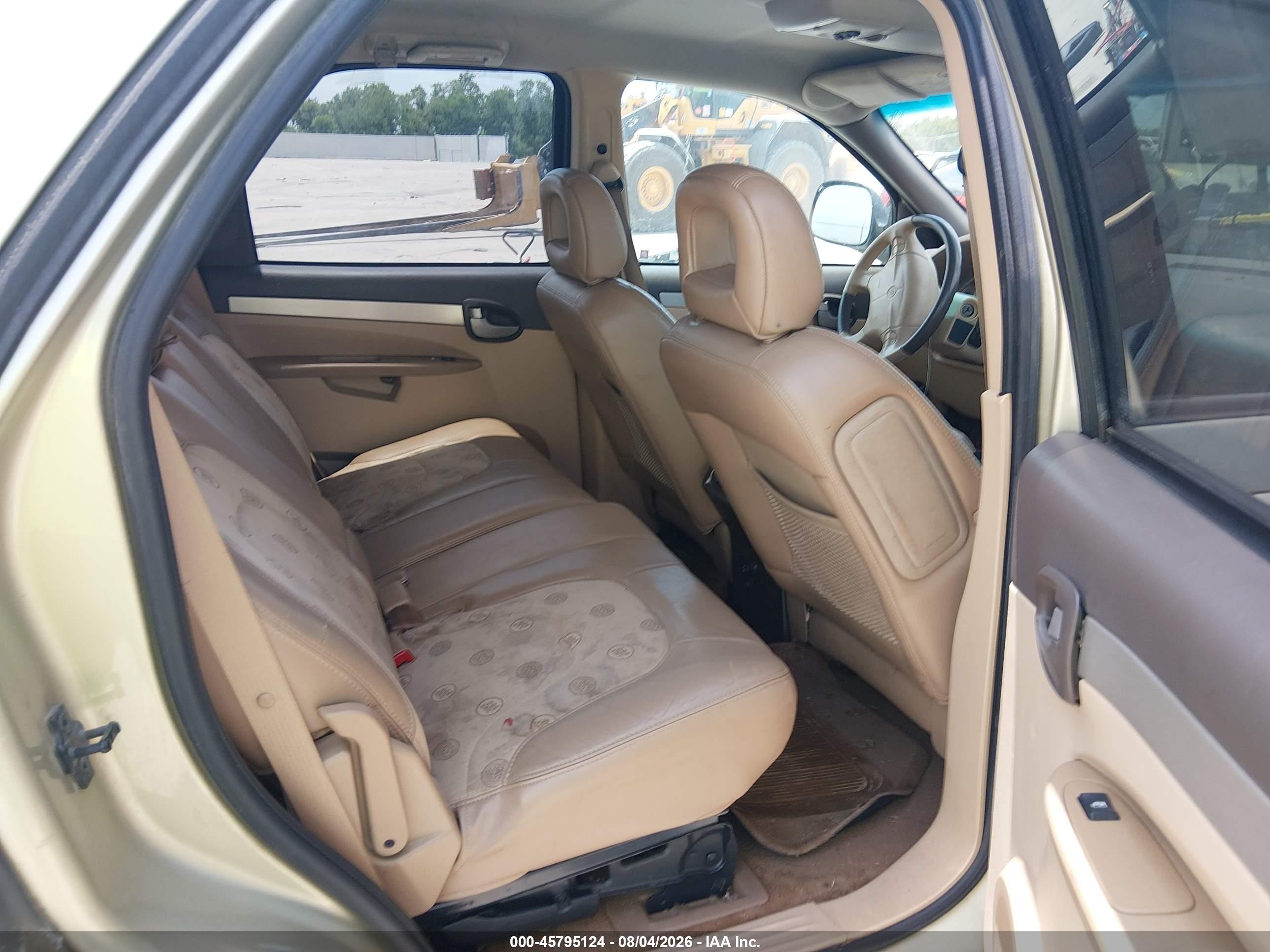 2003 Buick Rendezvous Cx Золотой vin: 3G5DA03E43S584588
