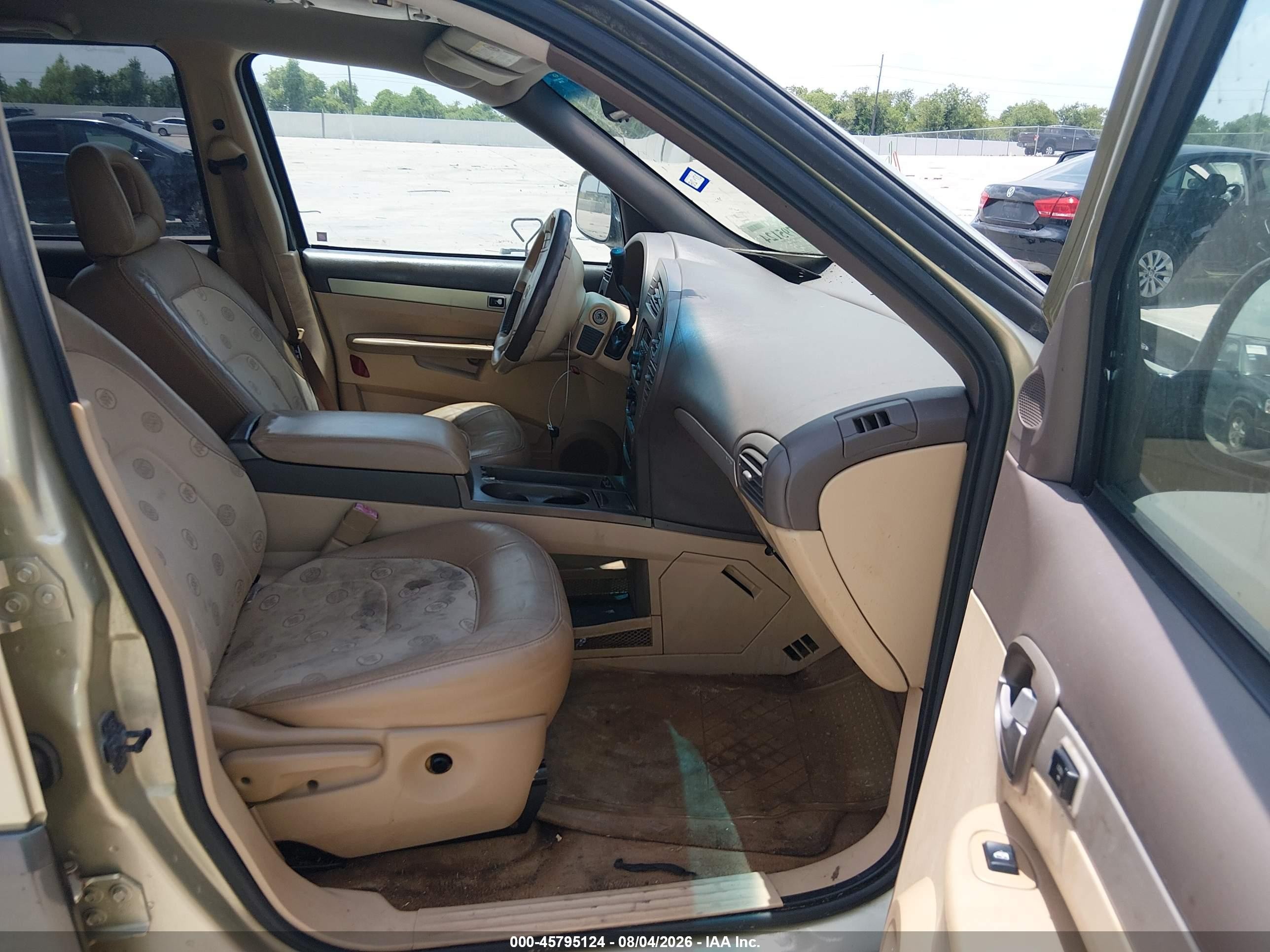 2003 Buick Rendezvous Cx Золотой vin: 3G5DA03E43S584588