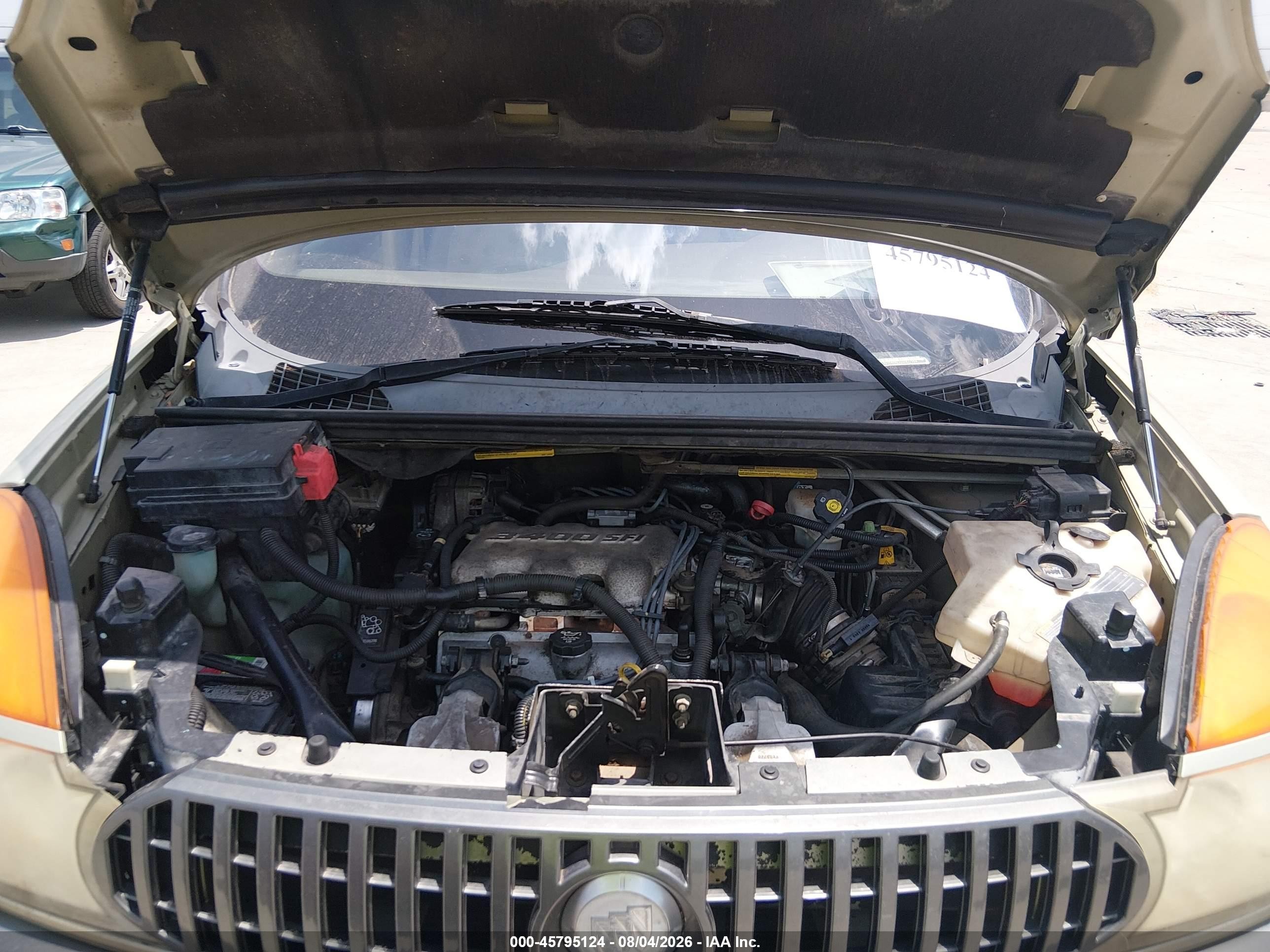 2003 Buick Rendezvous Cx Золотой vin: 3G5DA03E43S584588