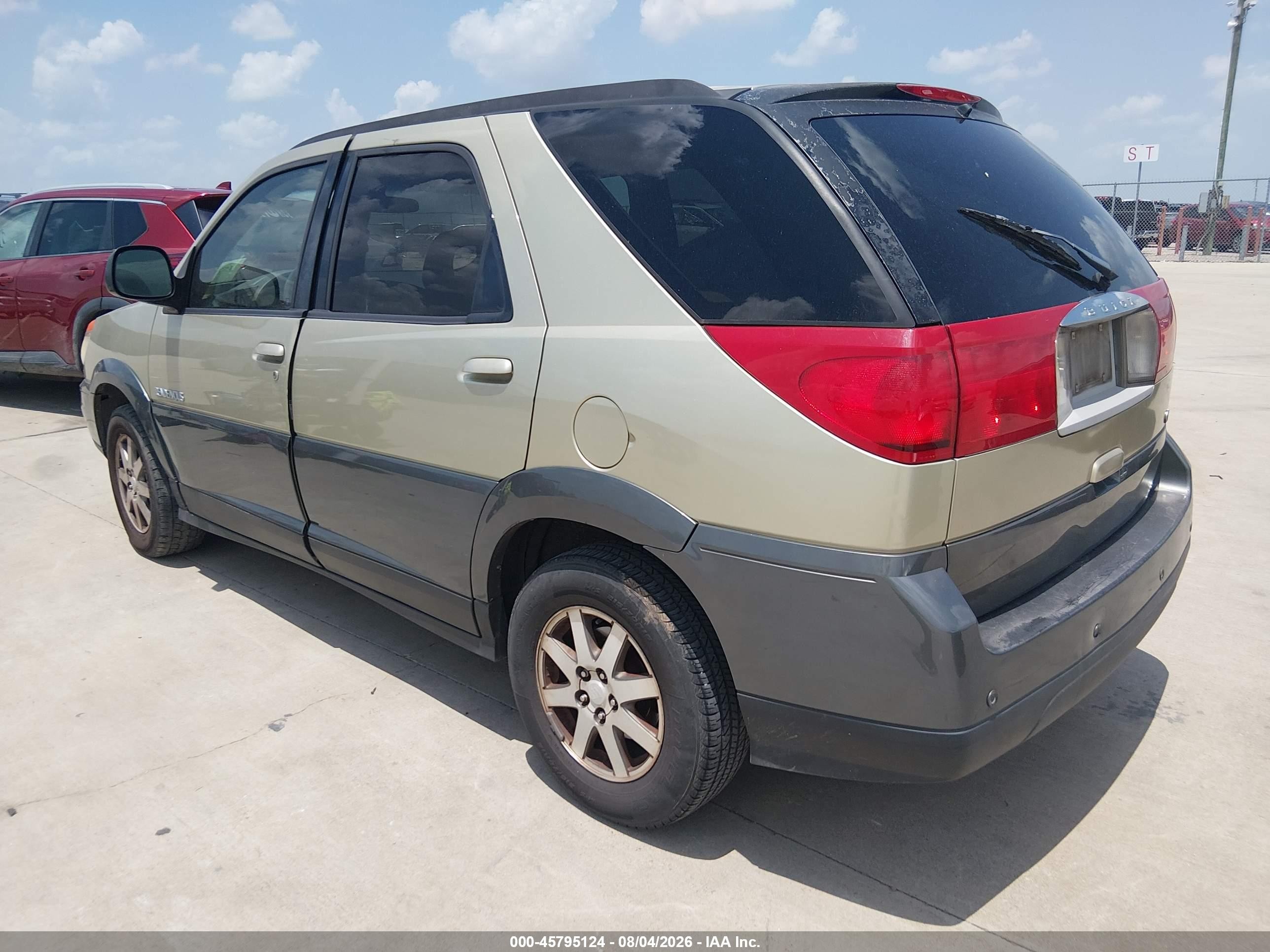 2003 Buick Rendezvous Cx Золотой vin: 3G5DA03E43S584588