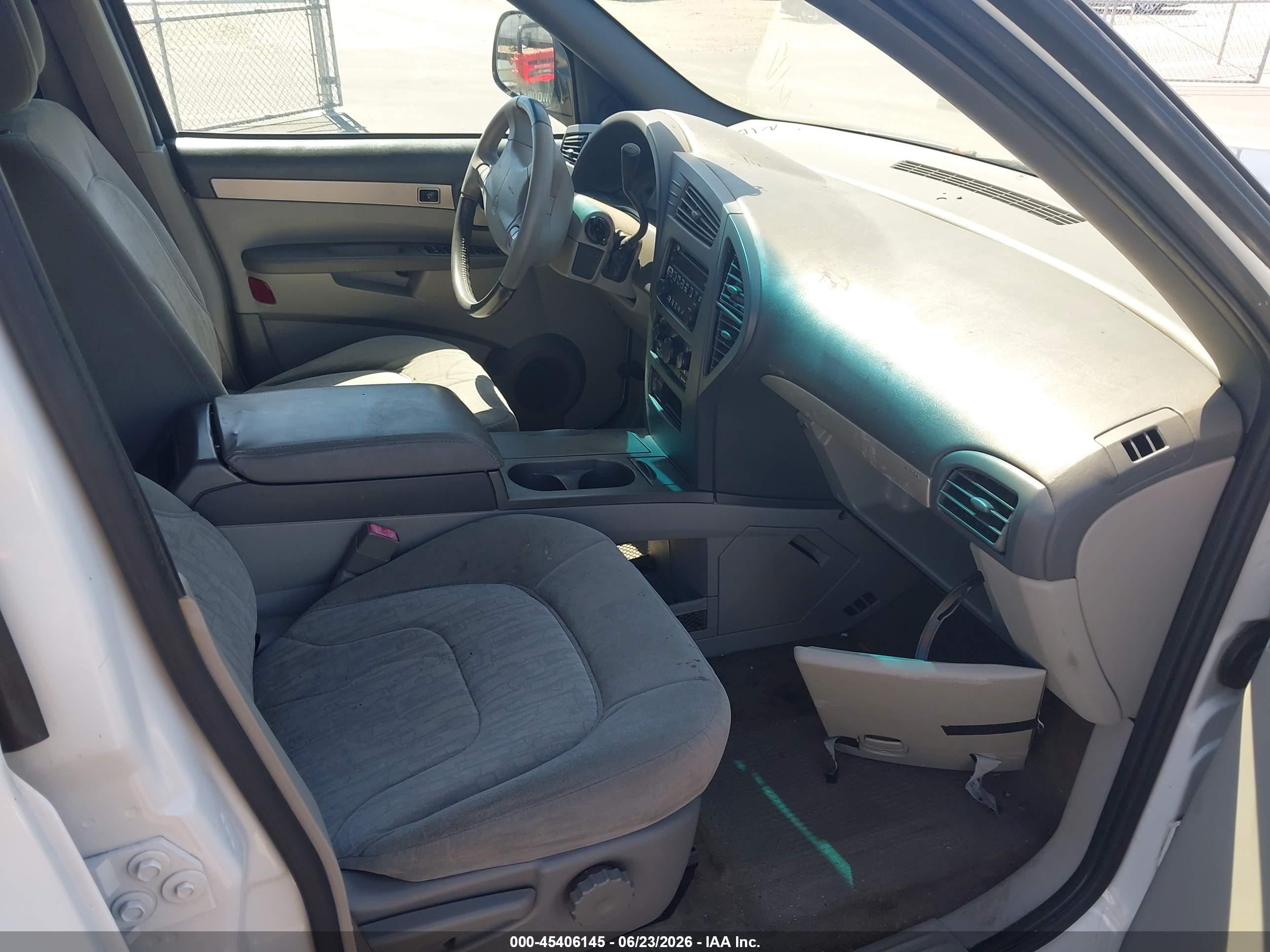 2003 Buick Rendezvous Cx White vin: 3G5DA03E43S597597