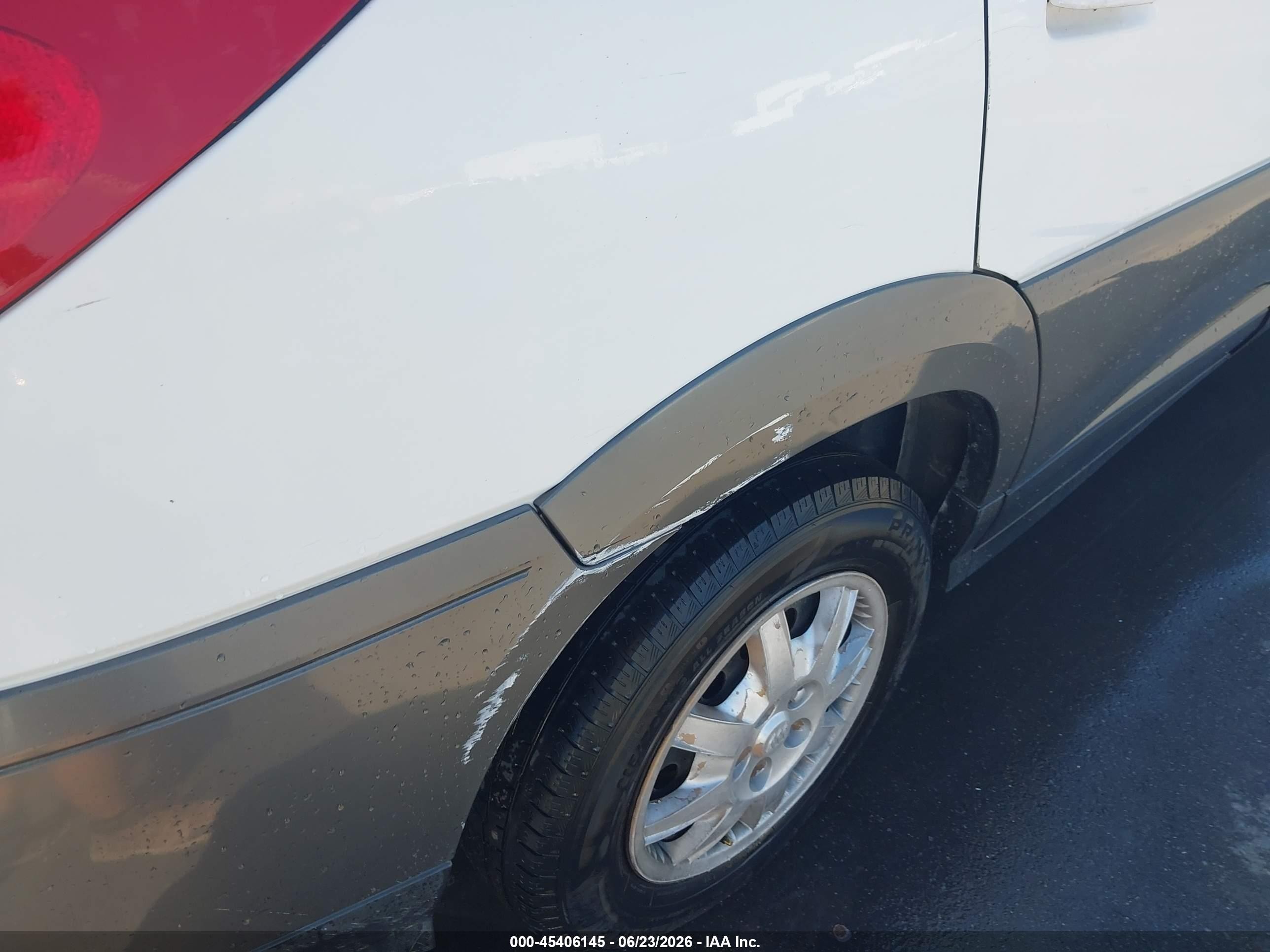 2003 Buick Rendezvous Cx White vin: 3G5DA03E43S597597