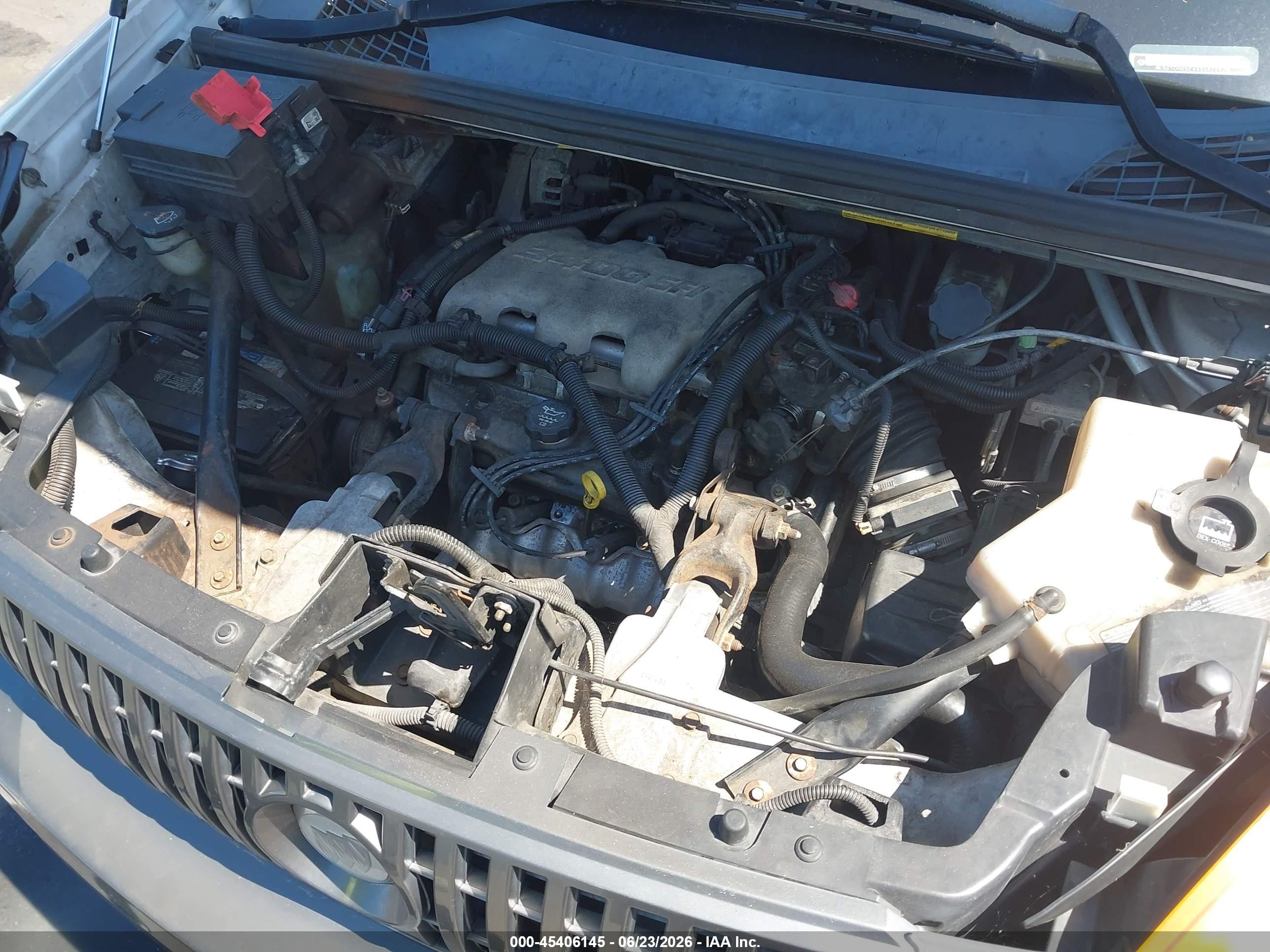 2003 Buick Rendezvous Cx White vin: 3G5DA03E43S597597