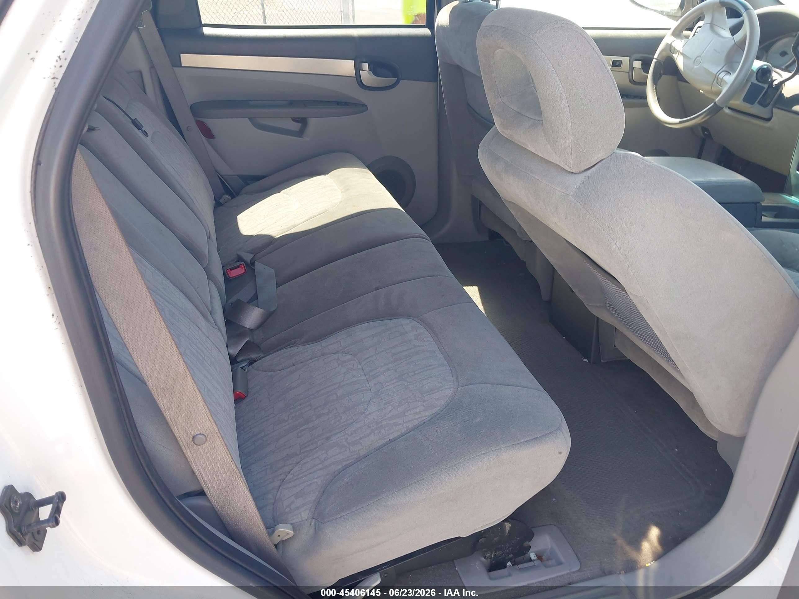 2003 Buick Rendezvous Cx White vin: 3G5DA03E43S597597