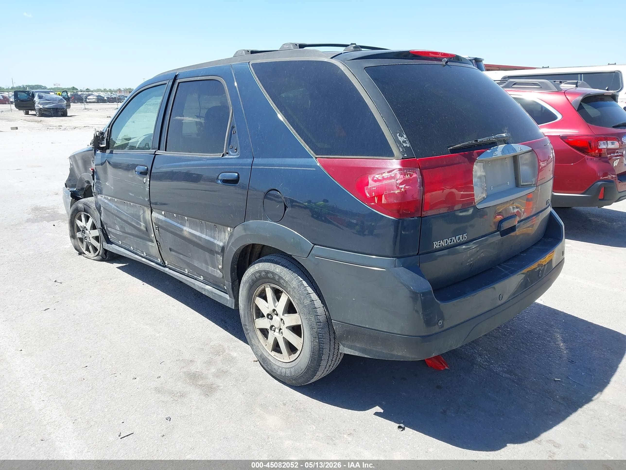 2004 Buick Rendezvous Cx Dark Blue vin: 3G5DA03E44S535926