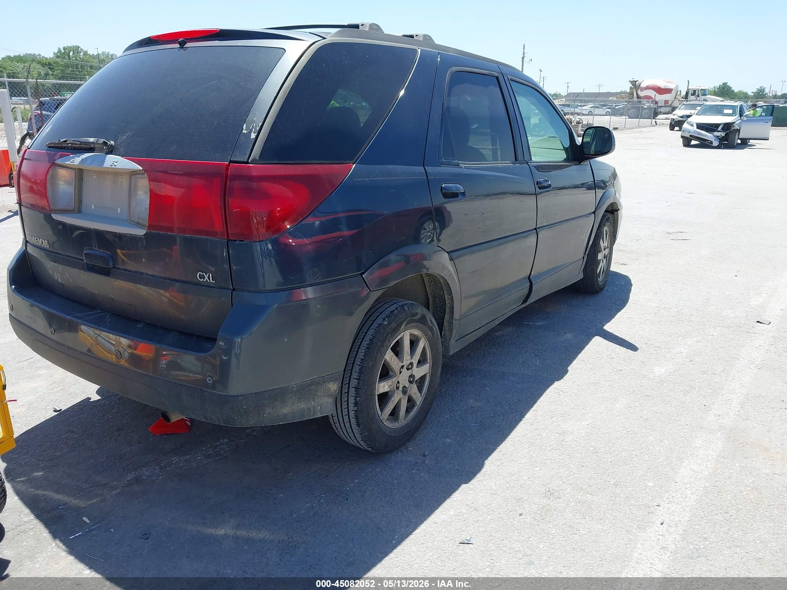 2004 Buick Rendezvous Cx Dark Blue vin: 3G5DA03E44S535926