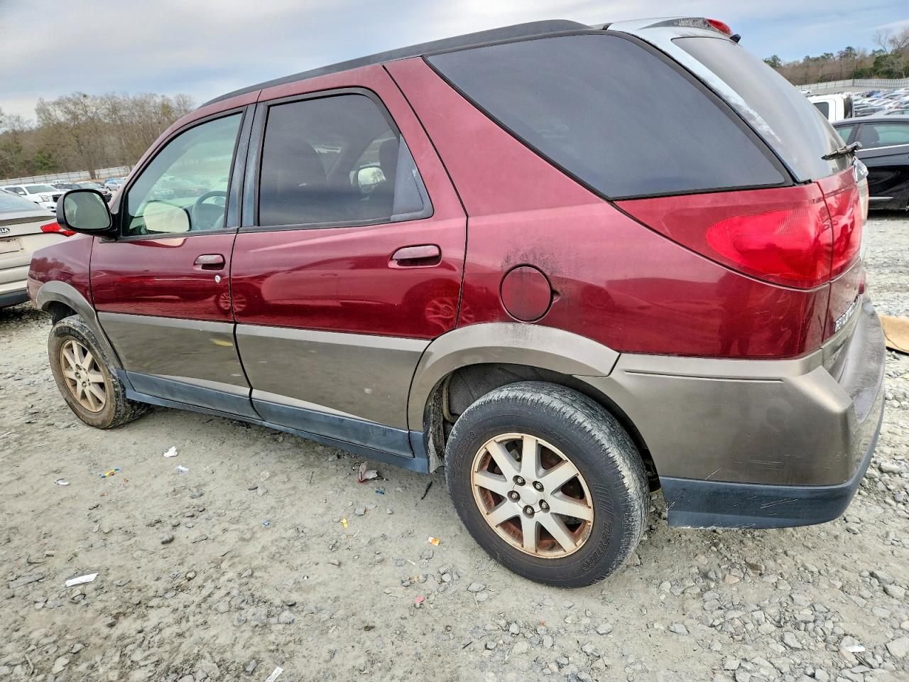2004 Buick Rendezvous Cx Burgundy vin: 3G5DA03E44S596256