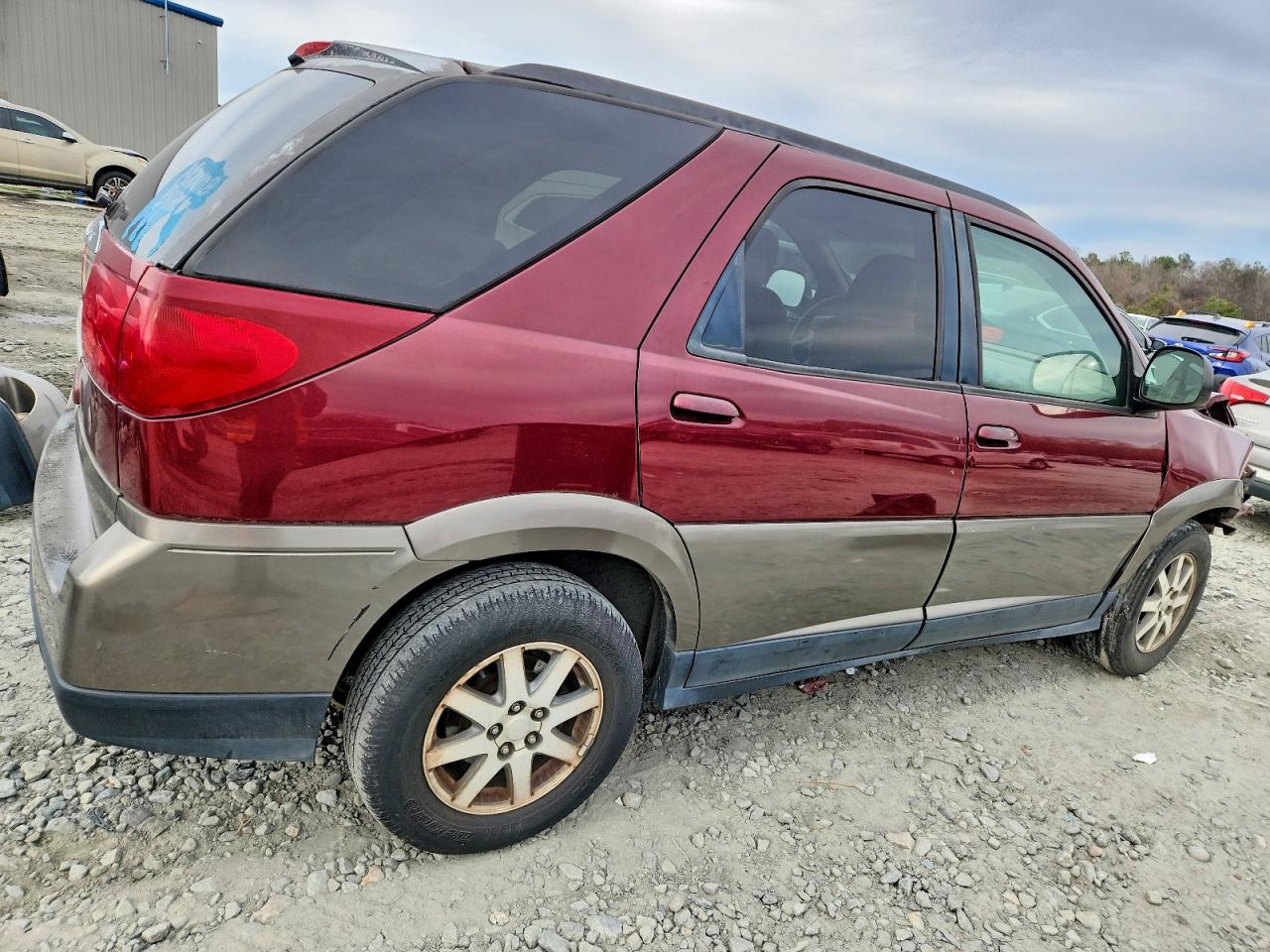 2004 Buick Rendezvous Cx Burgundy vin: 3G5DA03E44S596256