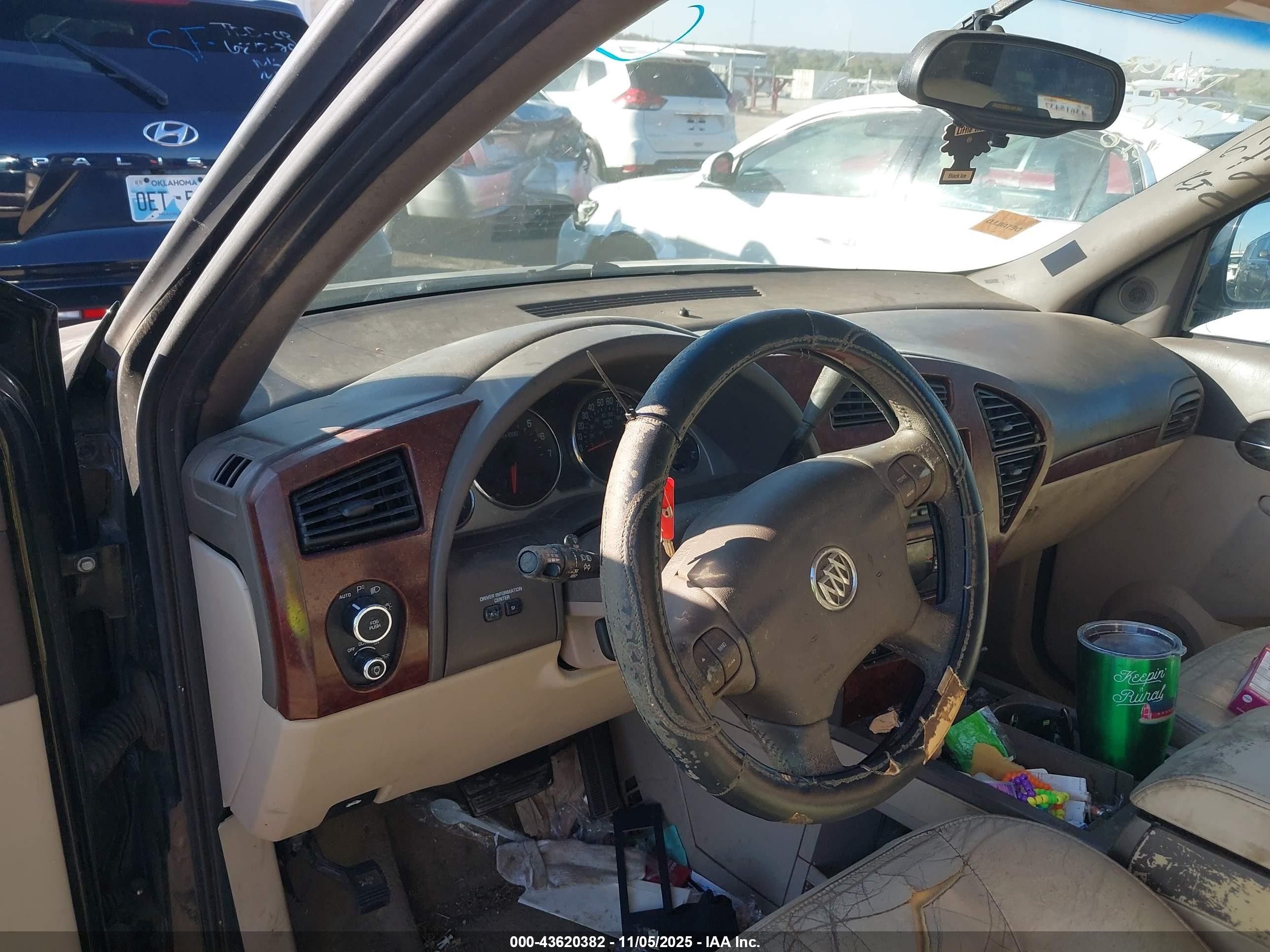 2005 Buick Rendezvous Cx Black vin: 3G5DA03E45S526208