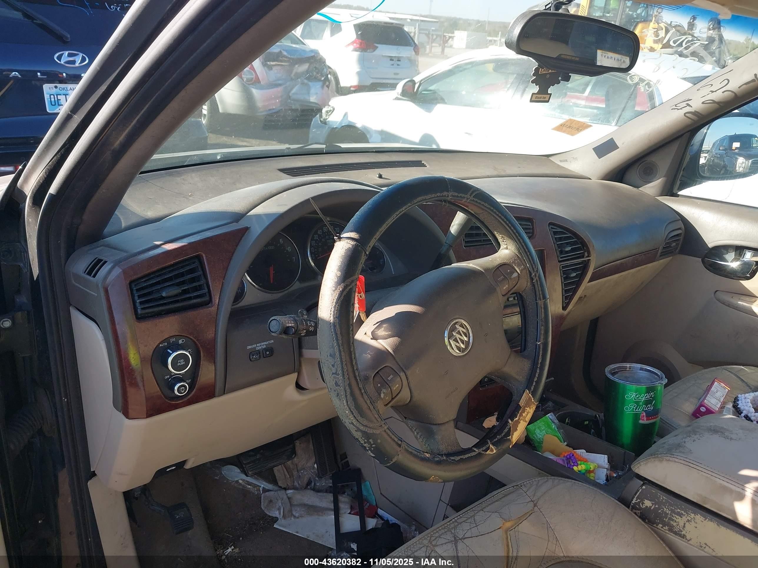 2005 Buick Rendezvous Cx Black vin: 3G5DA03E45S526208