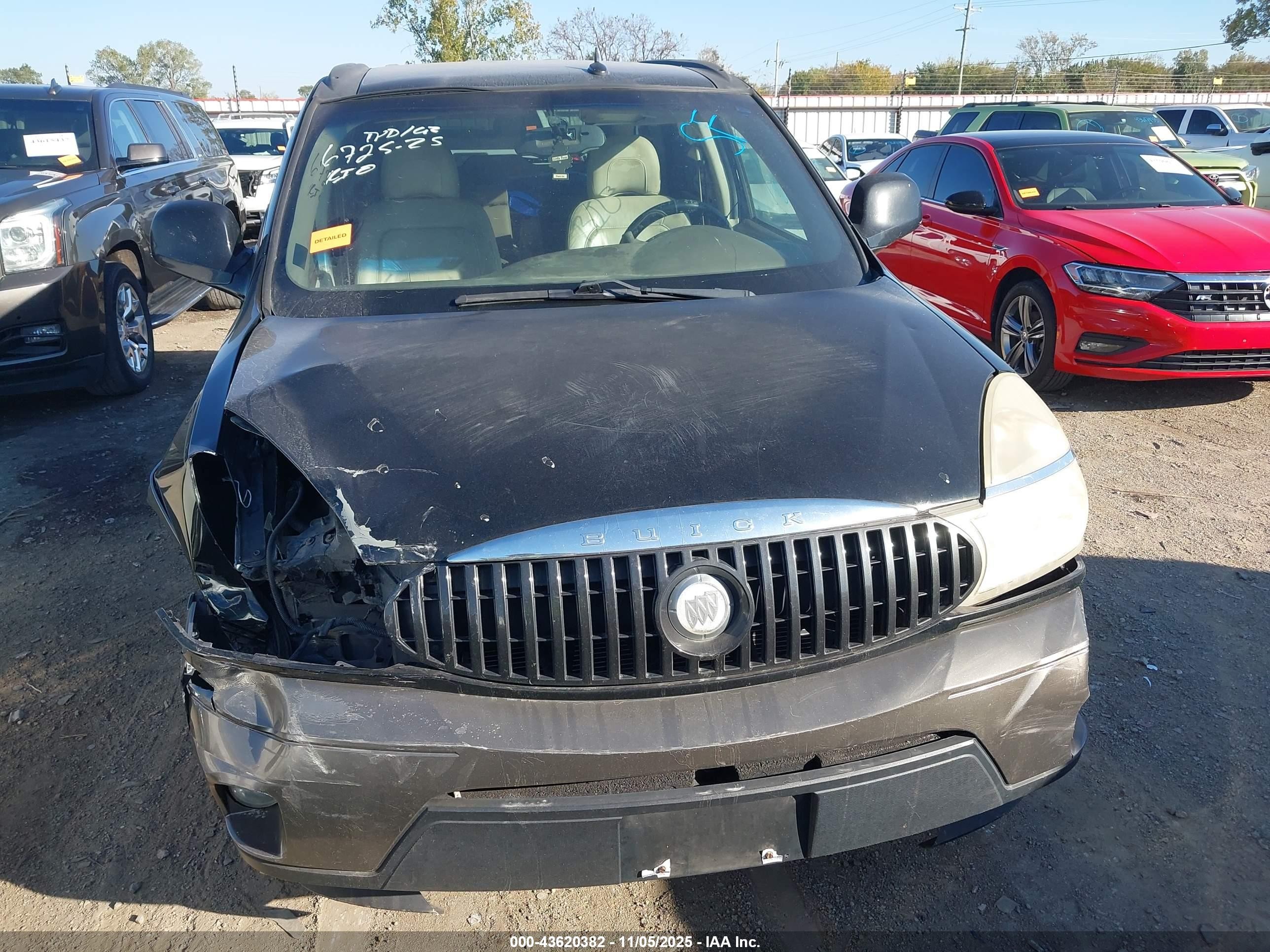 2005 Buick Rendezvous Cx Black vin: 3G5DA03E45S526208