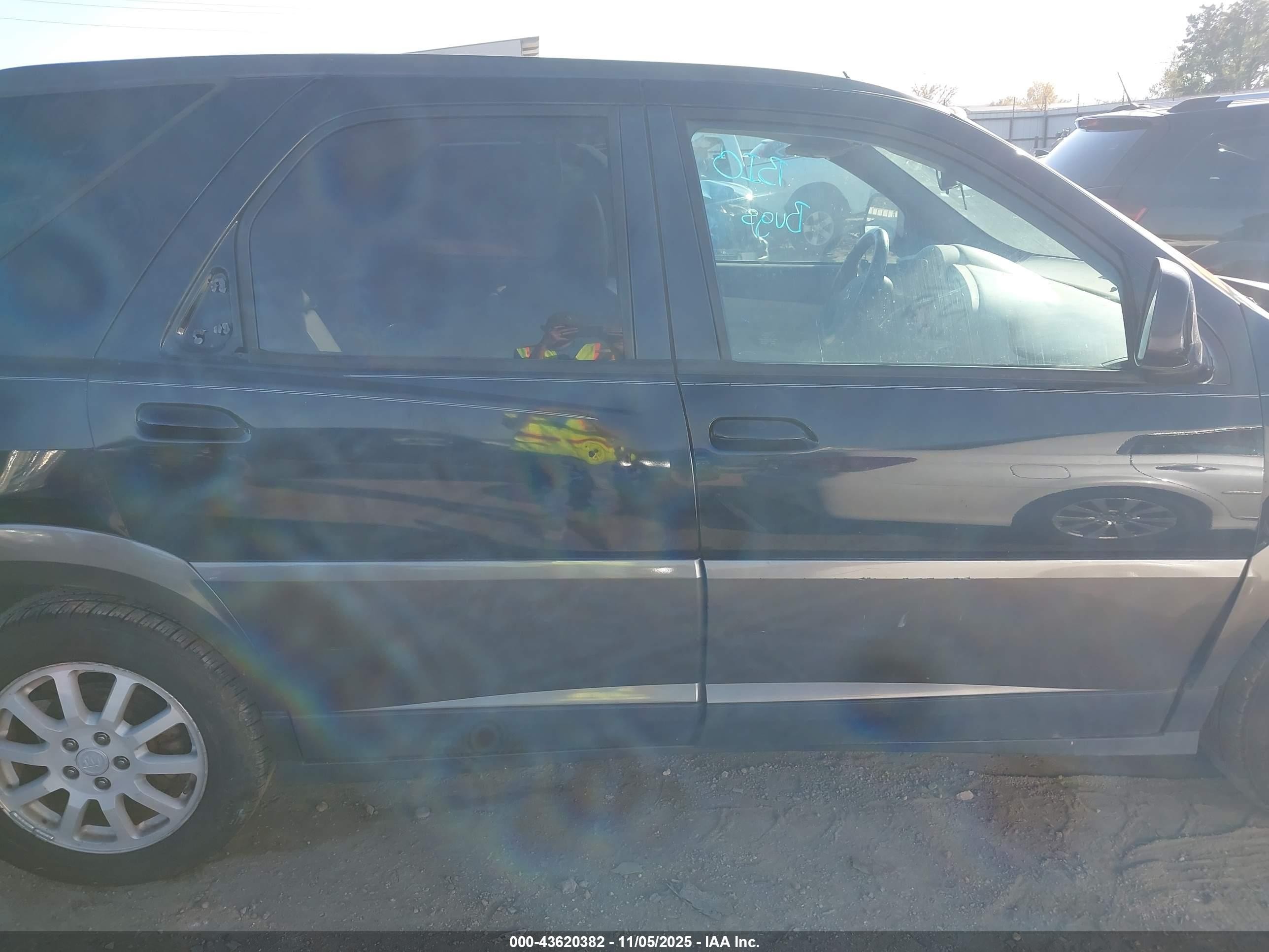 2005 Buick Rendezvous Cx Black vin: 3G5DA03E45S526208