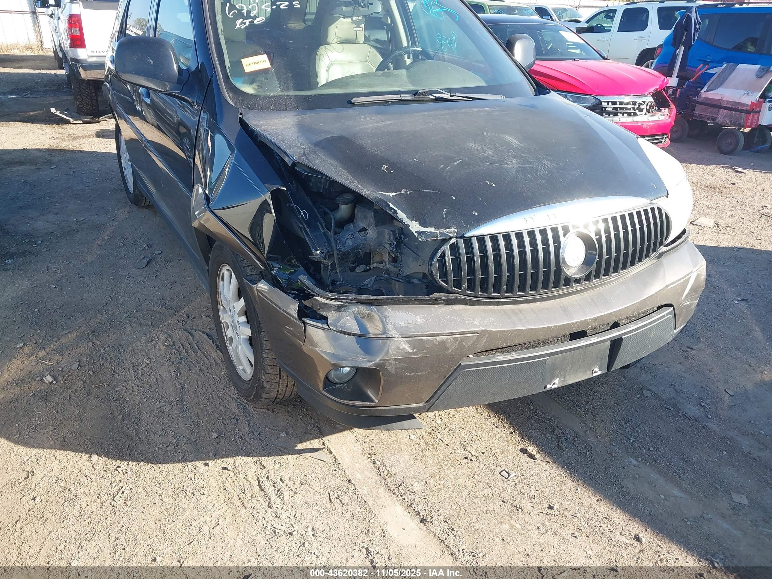 2005 Buick Rendezvous Cx Black vin: 3G5DA03E45S526208