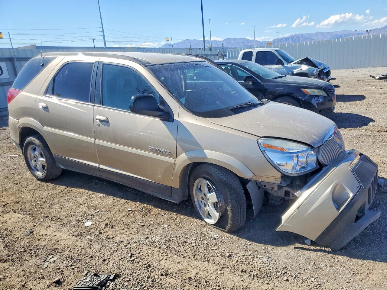2002 Buick Rendezvous Cx Brown vin: 3G5DA03E52S516184