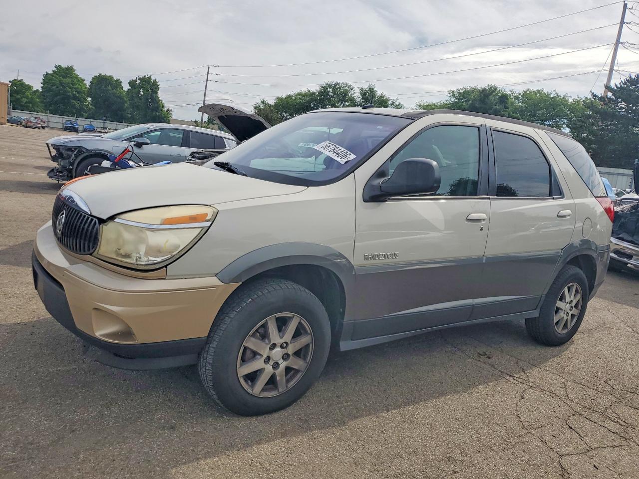 2003 Buick Rendezvous Cx Silver vin: 3G5DA03E53S529955