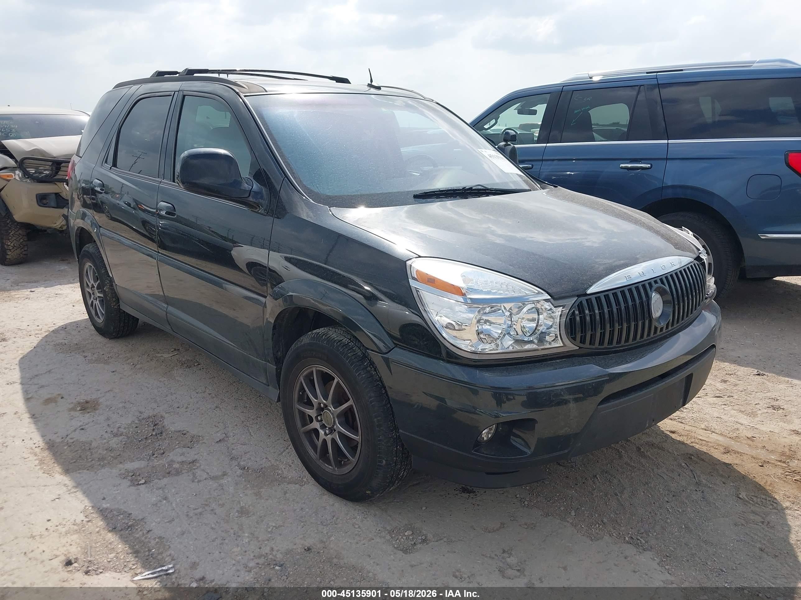 2004 Buick Rendezvous Cx Черный vin: 3G5DA03E54S512588
