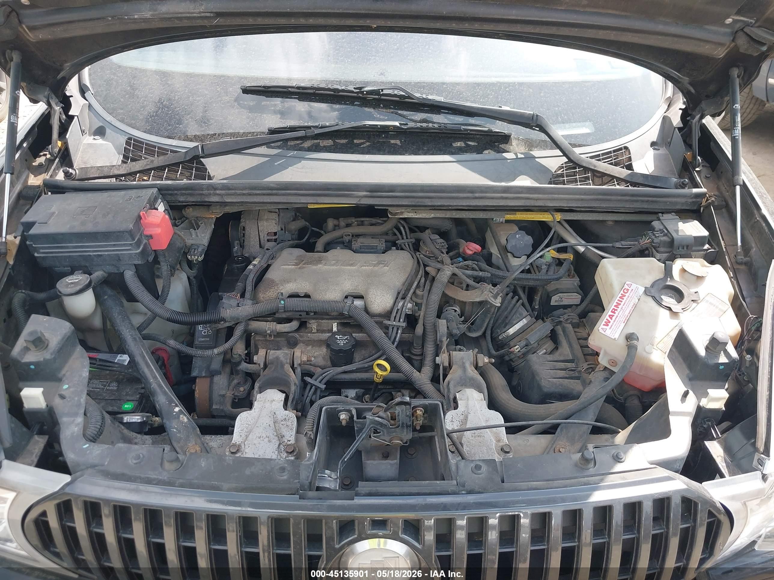2004 Buick Rendezvous Cx Черный vin: 3G5DA03E54S512588