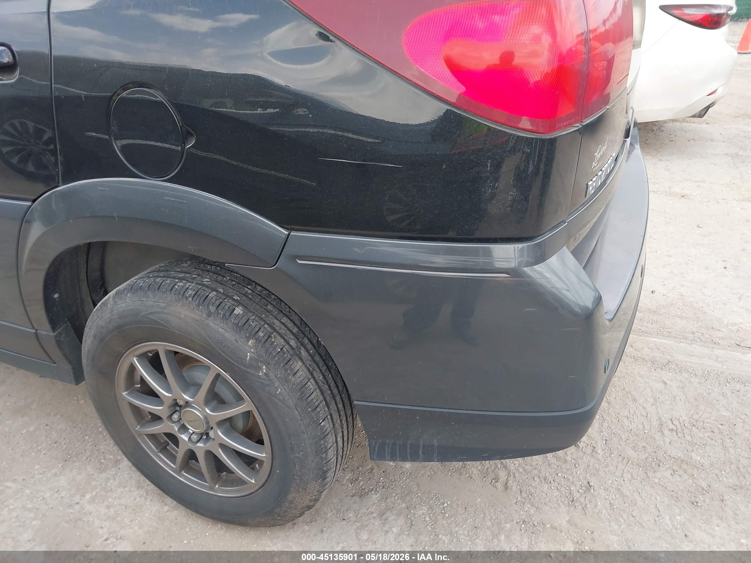 2004 Buick Rendezvous Cx Черный vin: 3G5DA03E54S512588