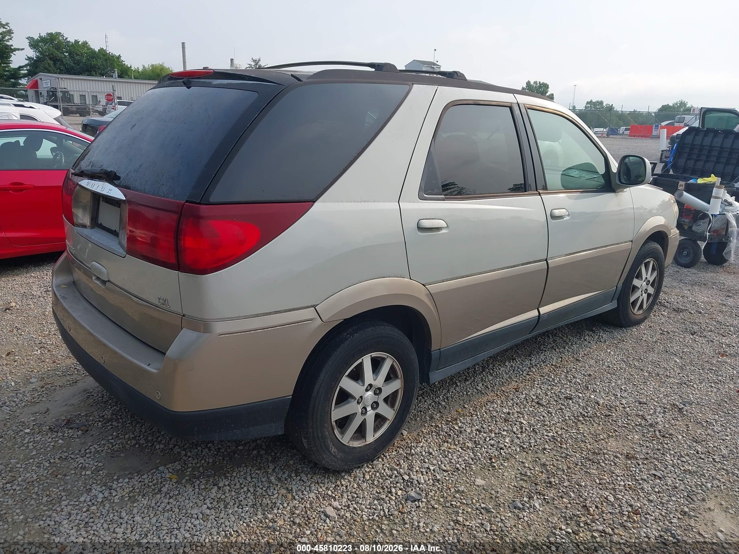 2004 Buick Rendezvous Cx White vin: 3G5DA03E54S554887