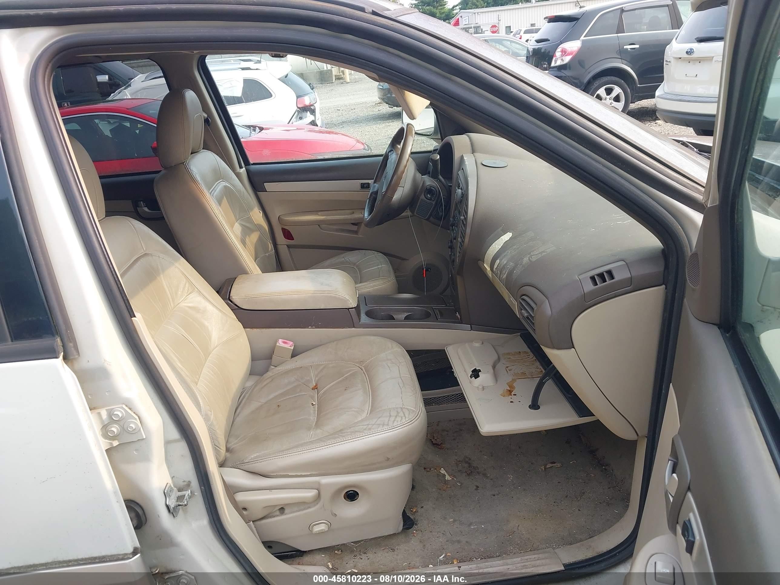 2004 Buick Rendezvous Cx White vin: 3G5DA03E54S554887
