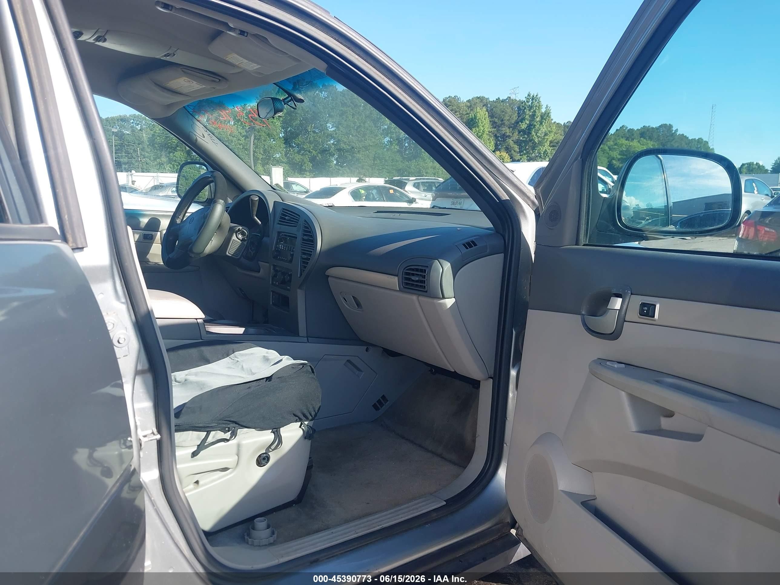 2004 Buick Rendezvous Cx Silver vin: 3G5DA03E54S559443