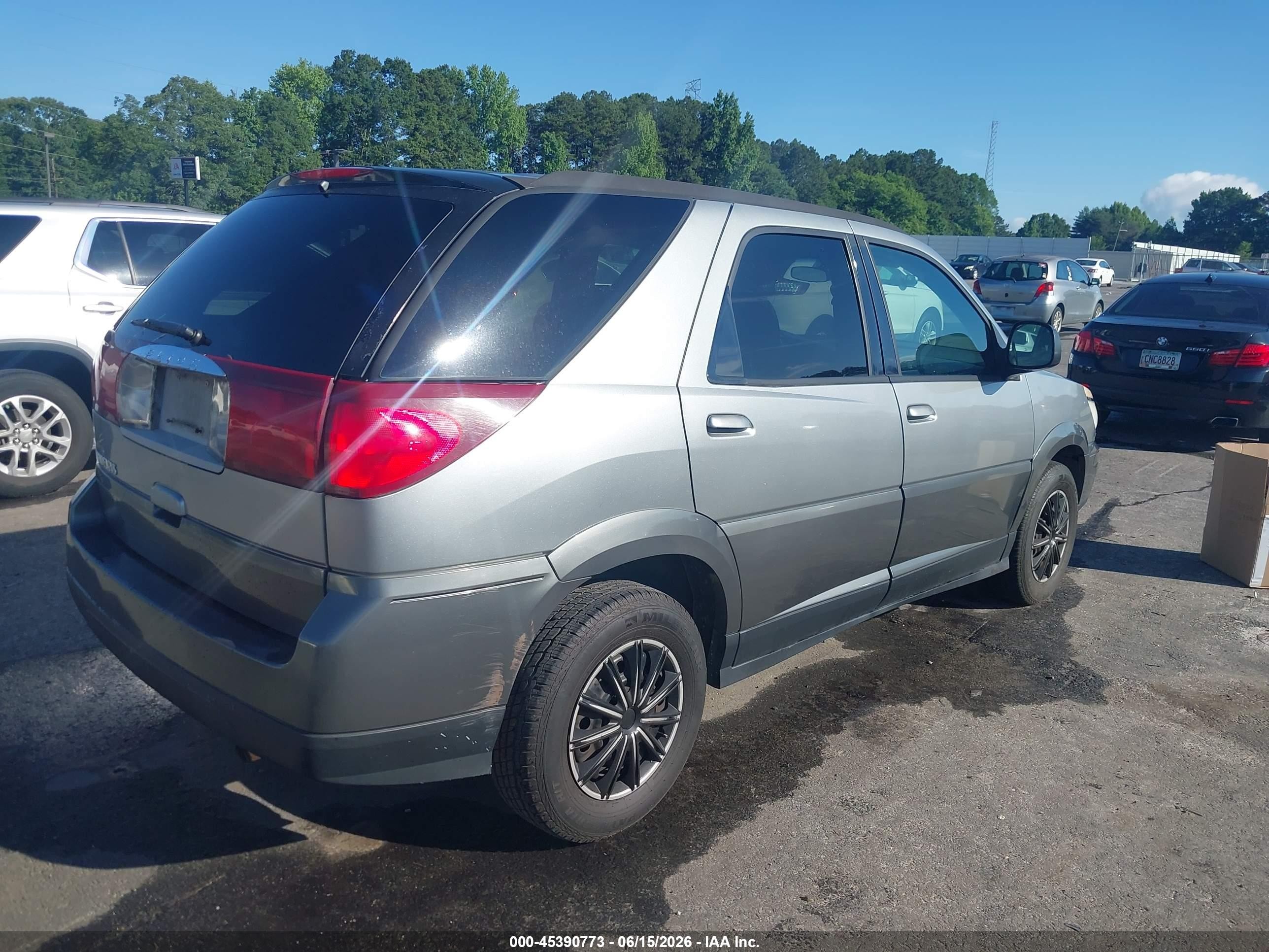 2004 Buick Rendezvous Cx Silver vin: 3G5DA03E54S559443
