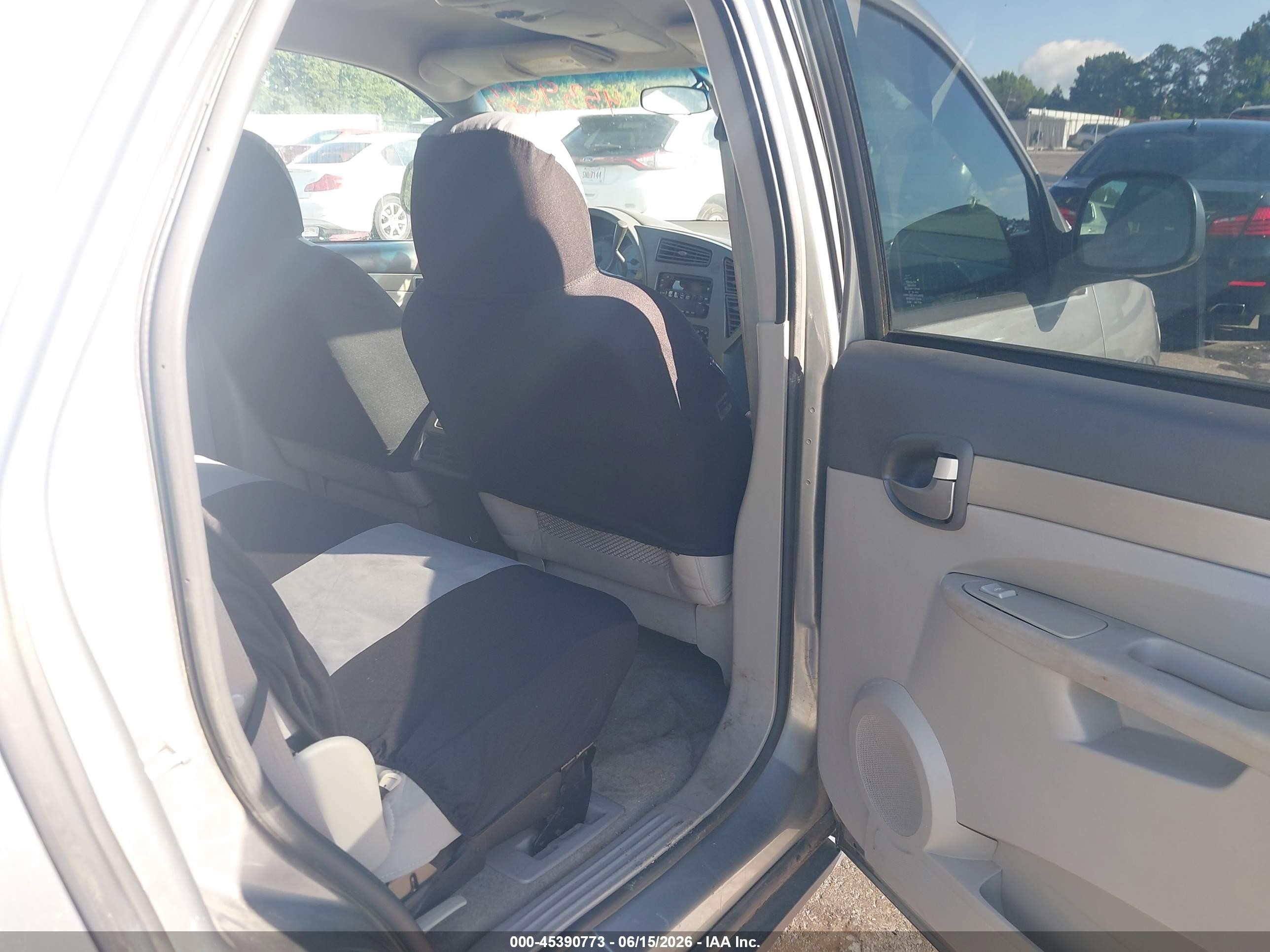2004 Buick Rendezvous Cx Silver vin: 3G5DA03E54S559443