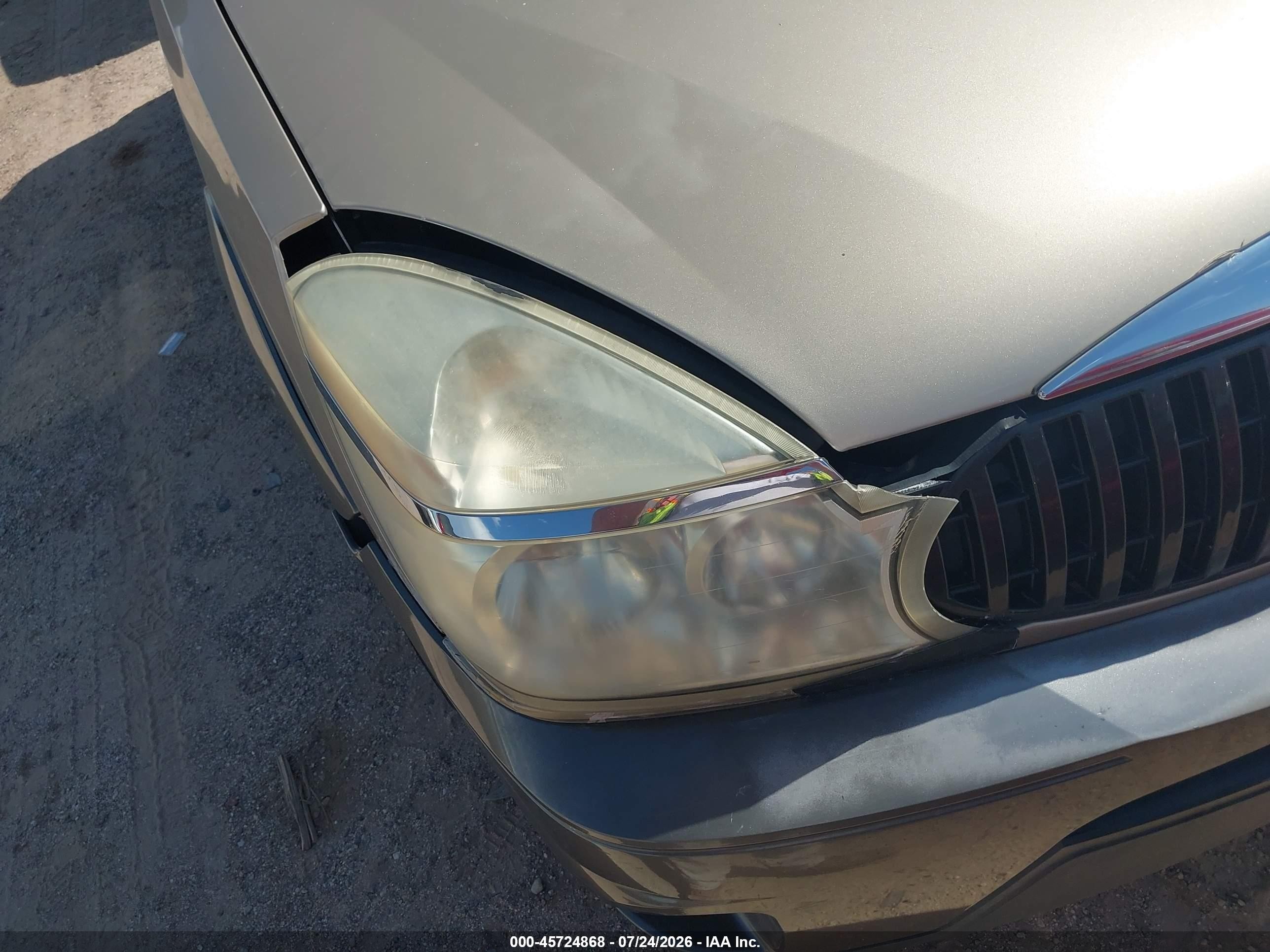 2005 Buick Rendezvous Cx Золотой vin: 3G5DA03E55S534222