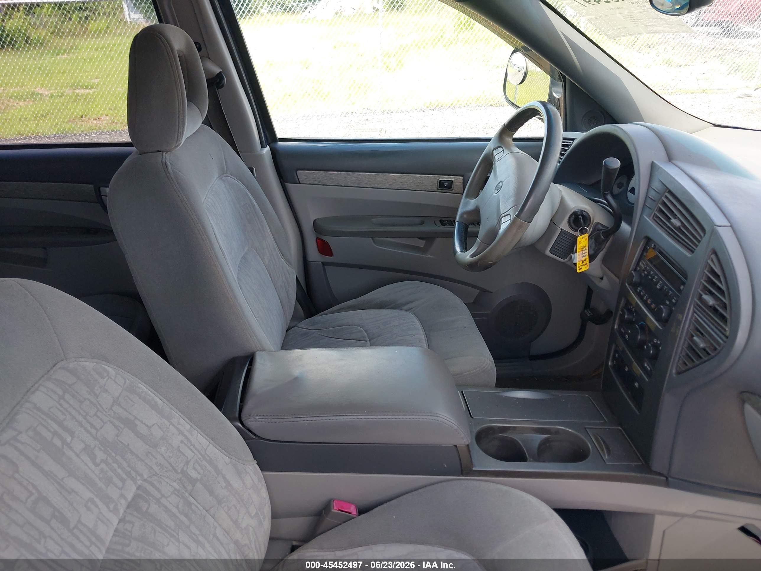2002 Buick Rendezvous Cx Синий vin: 3G5DA03E62S500057