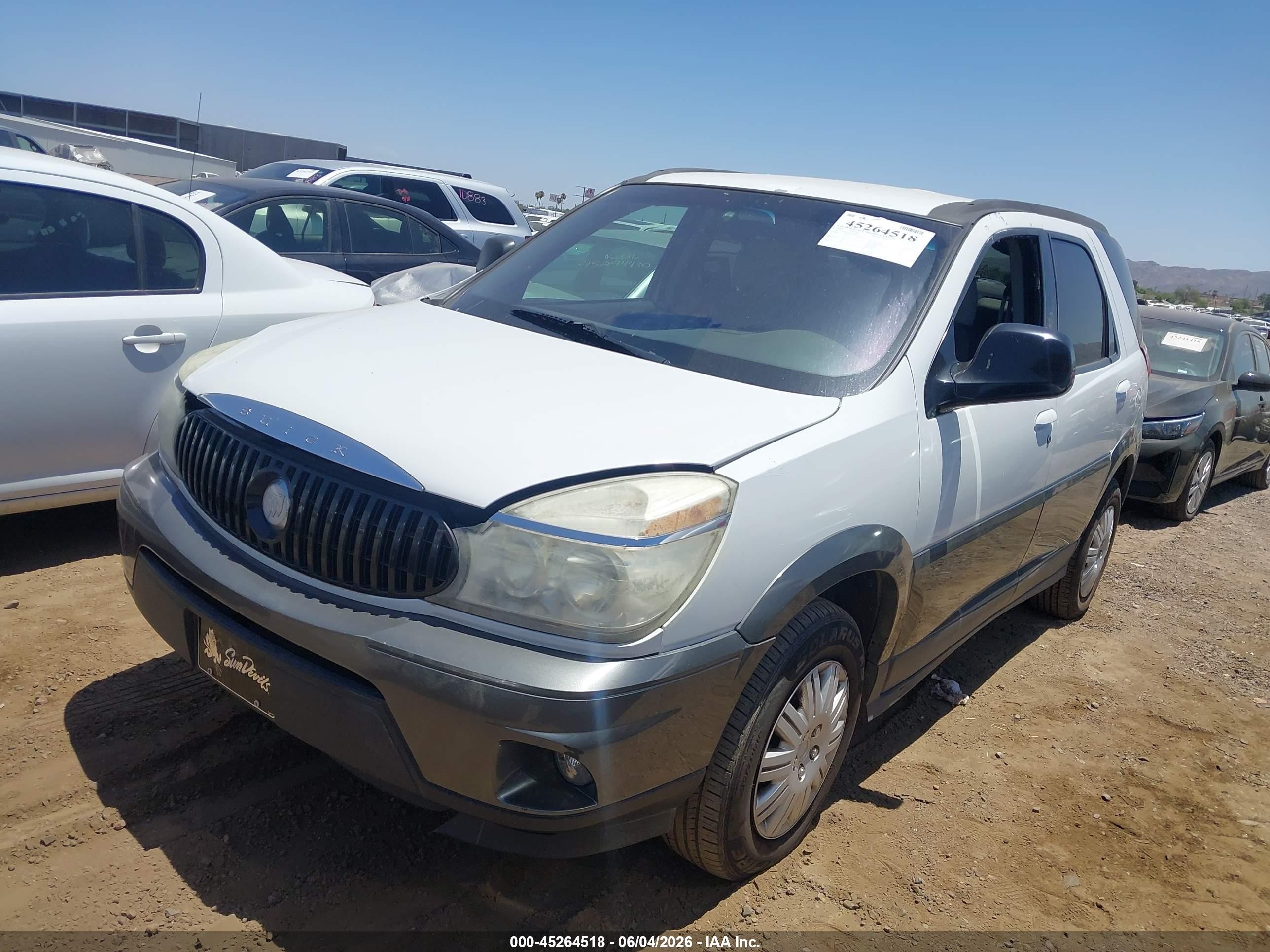 2004 Buick Rendezvous Cx White vin: 3G5DA03E64S554994