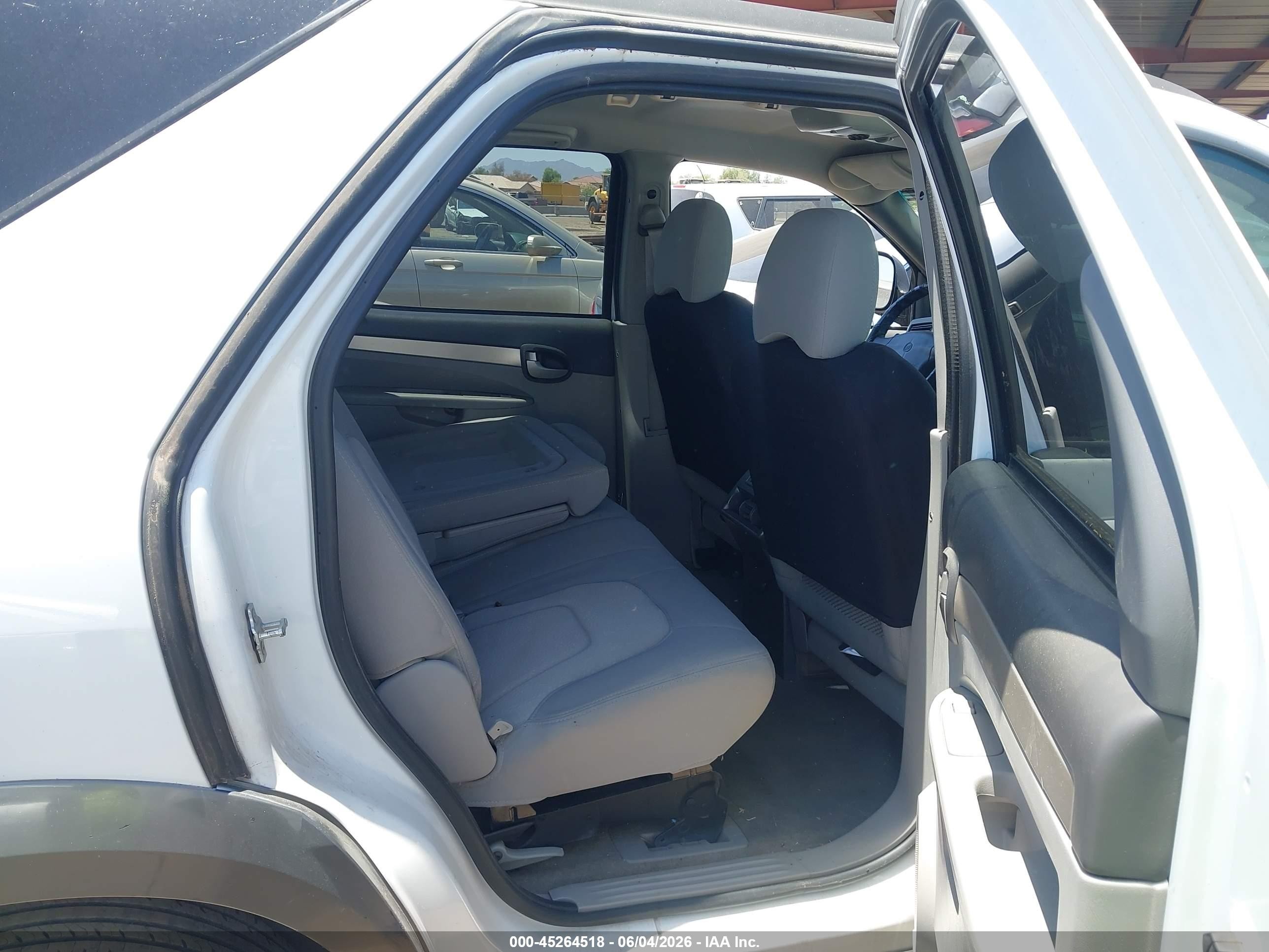 2004 Buick Rendezvous Cx White vin: 3G5DA03E64S554994
