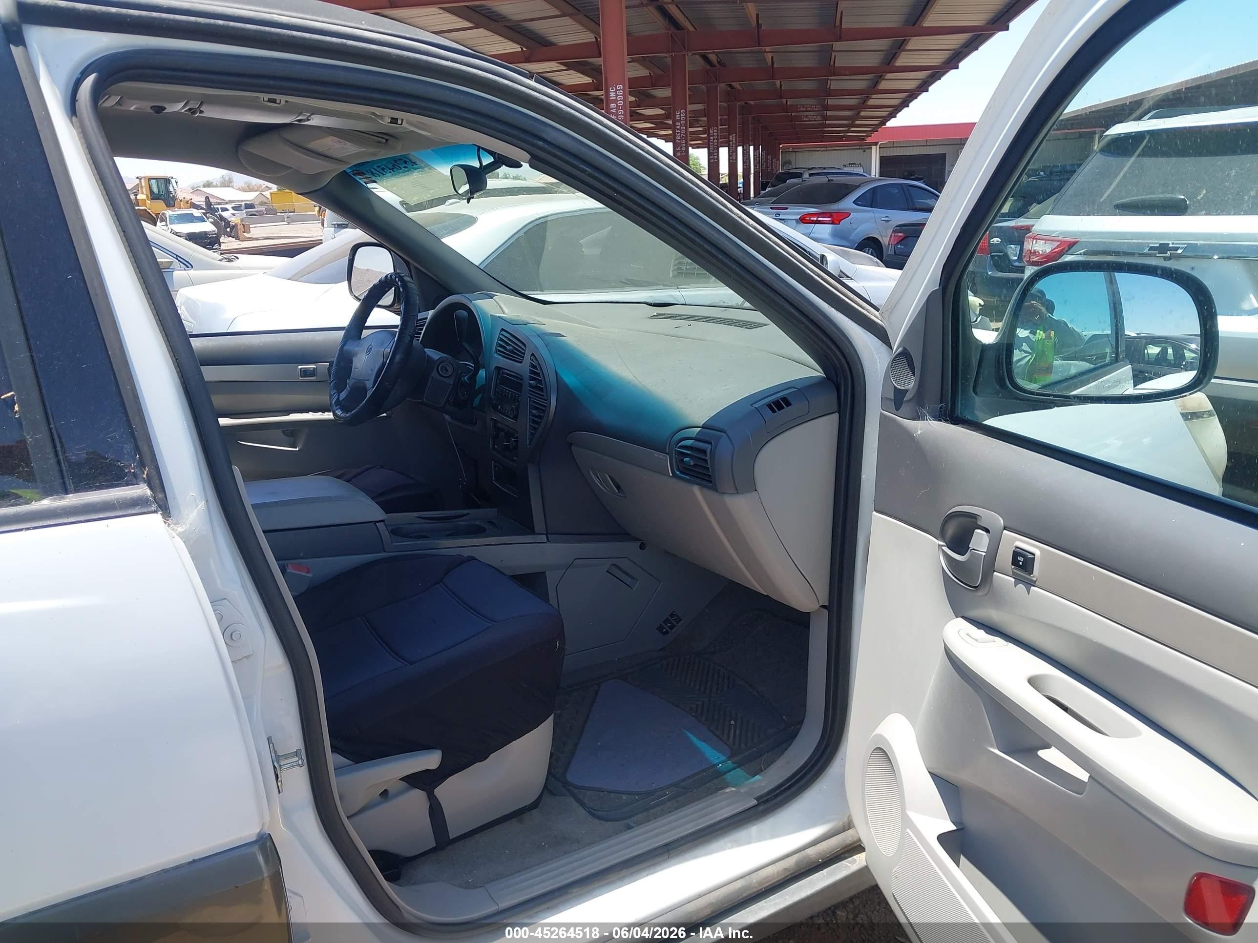 2004 Buick Rendezvous Cx White vin: 3G5DA03E64S554994