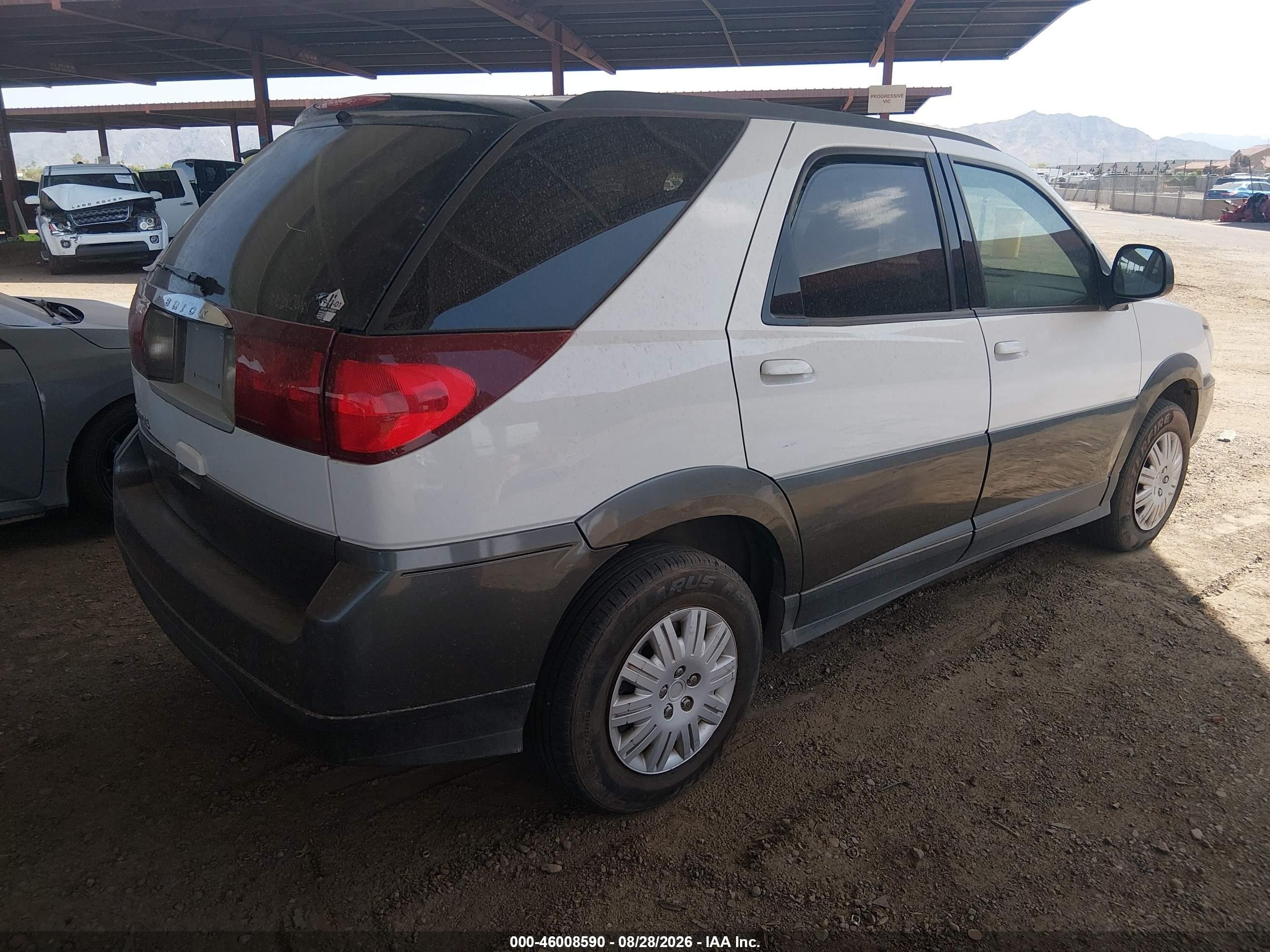 2004 Buick Rendezvous Cx White vin: 3G5DA03E64S554994