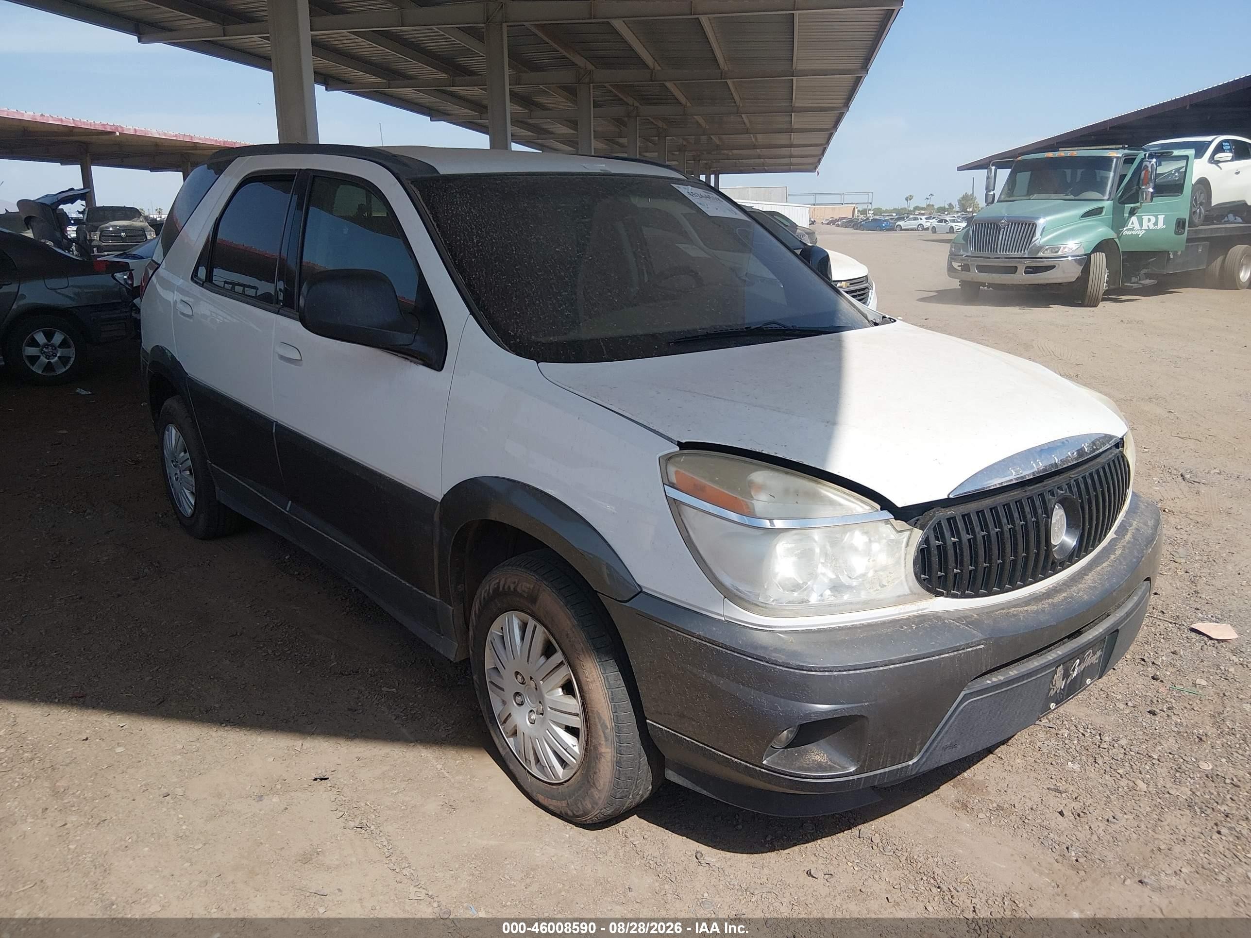 2004 Buick Rendezvous Cx White vin: 3G5DA03E64S554994