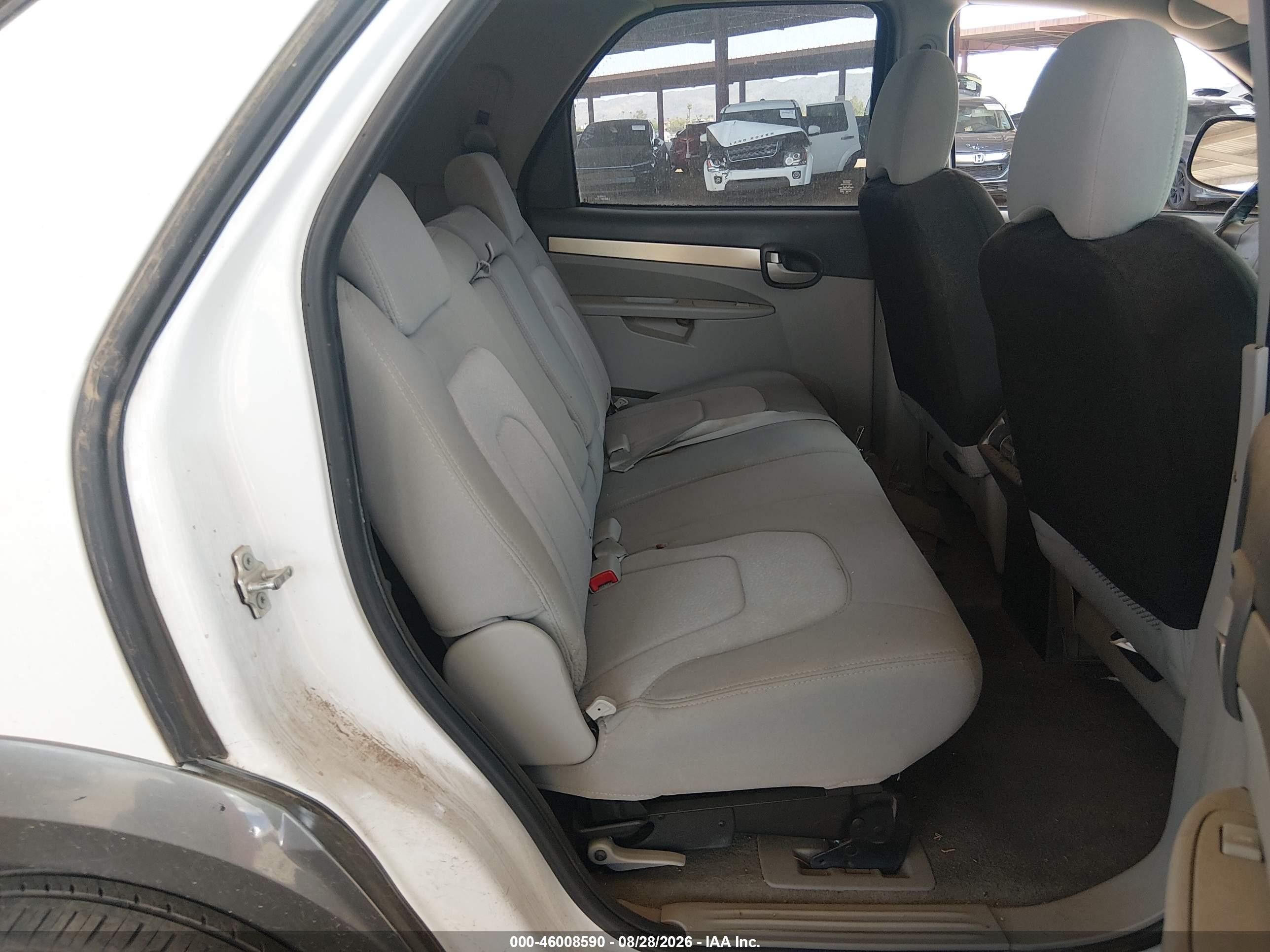 2004 Buick Rendezvous Cx White vin: 3G5DA03E64S554994