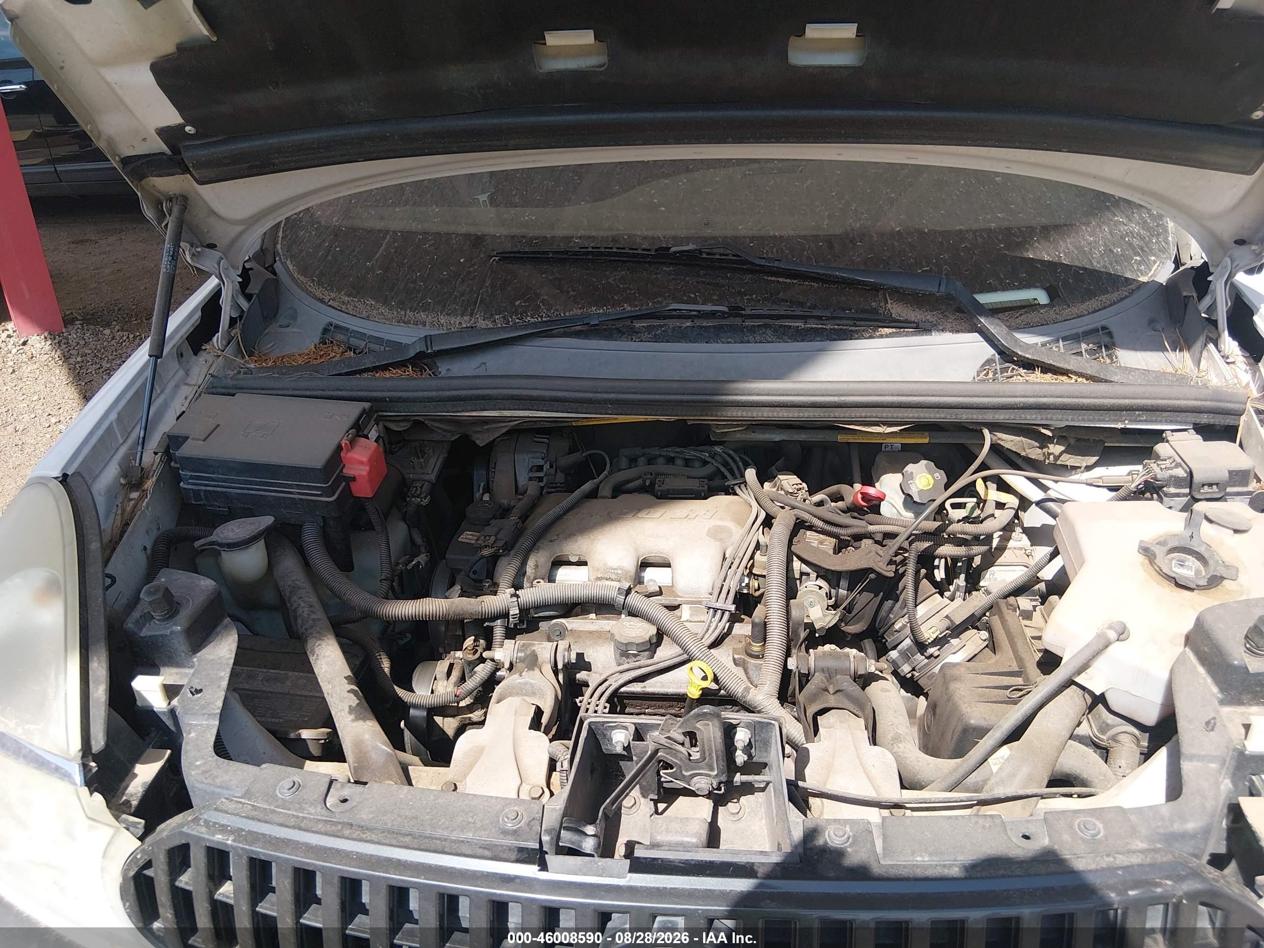 2004 Buick Rendezvous Cx White vin: 3G5DA03E64S554994