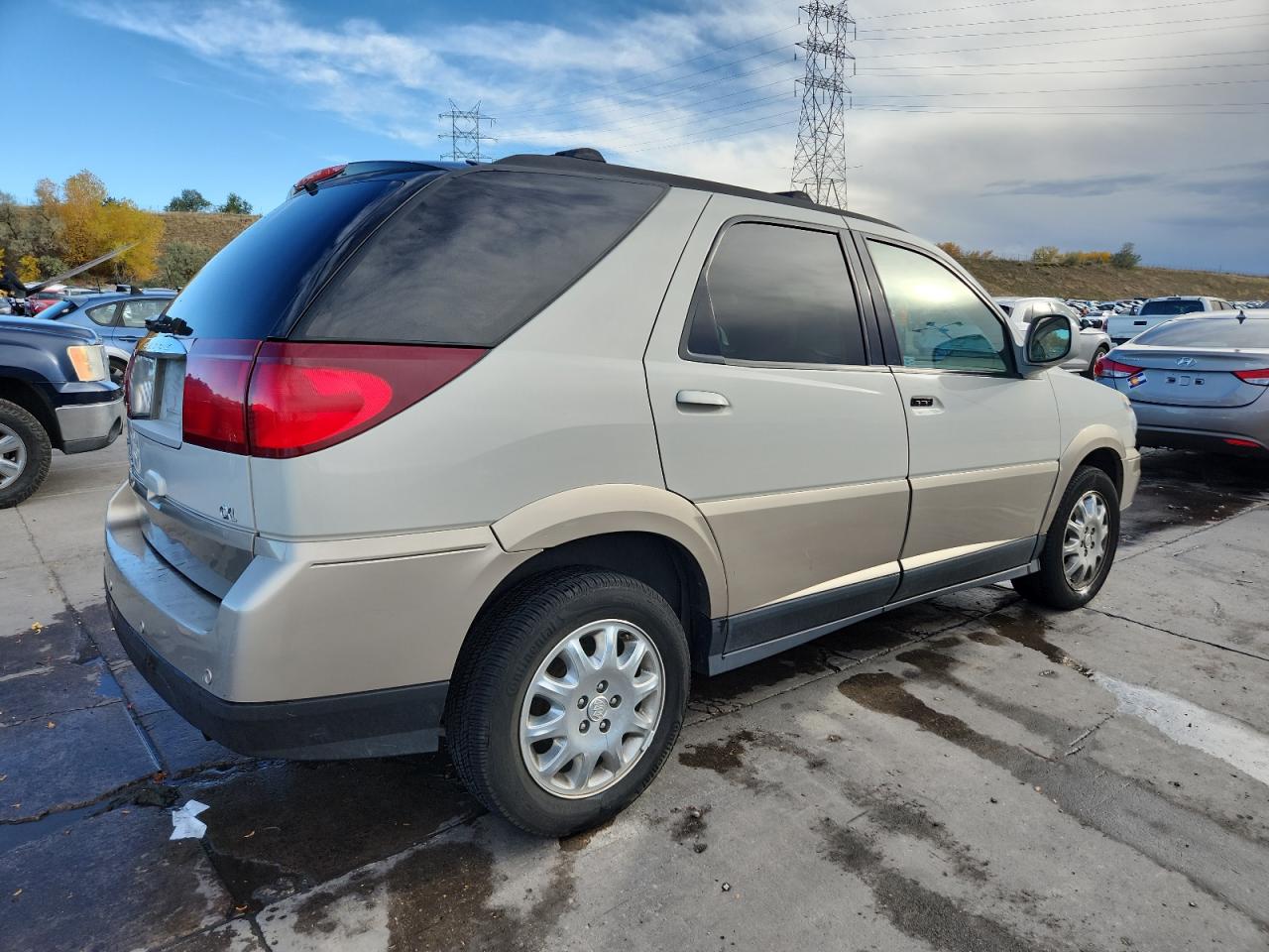 2005 Buick Rendezvous Cx Бежевый vin: 3G5DA03E65S567388