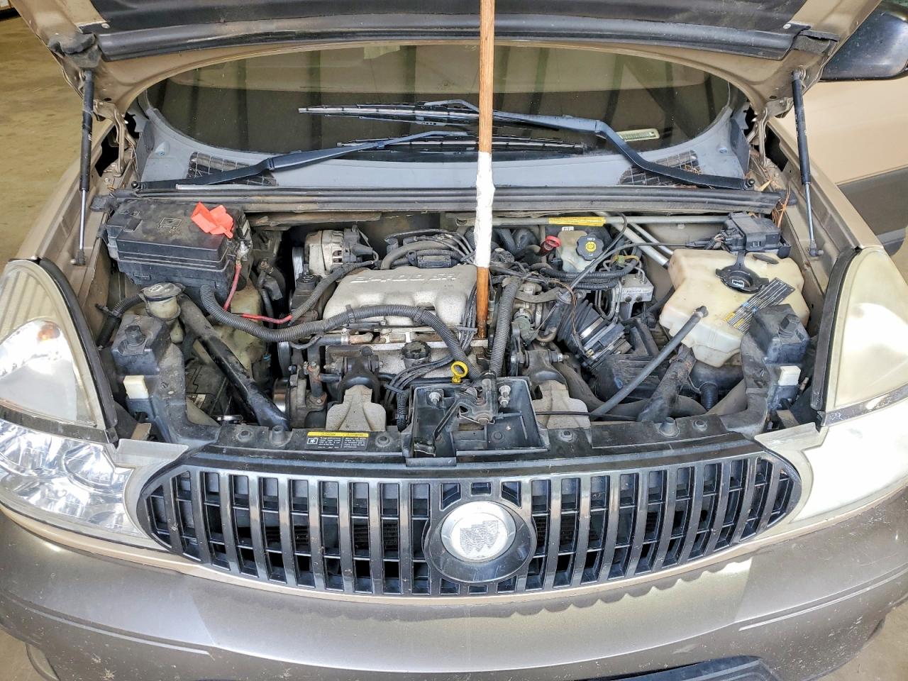 2004 Buick Rendezvous Cx Tan vin: 3G5DA03E74S582884
