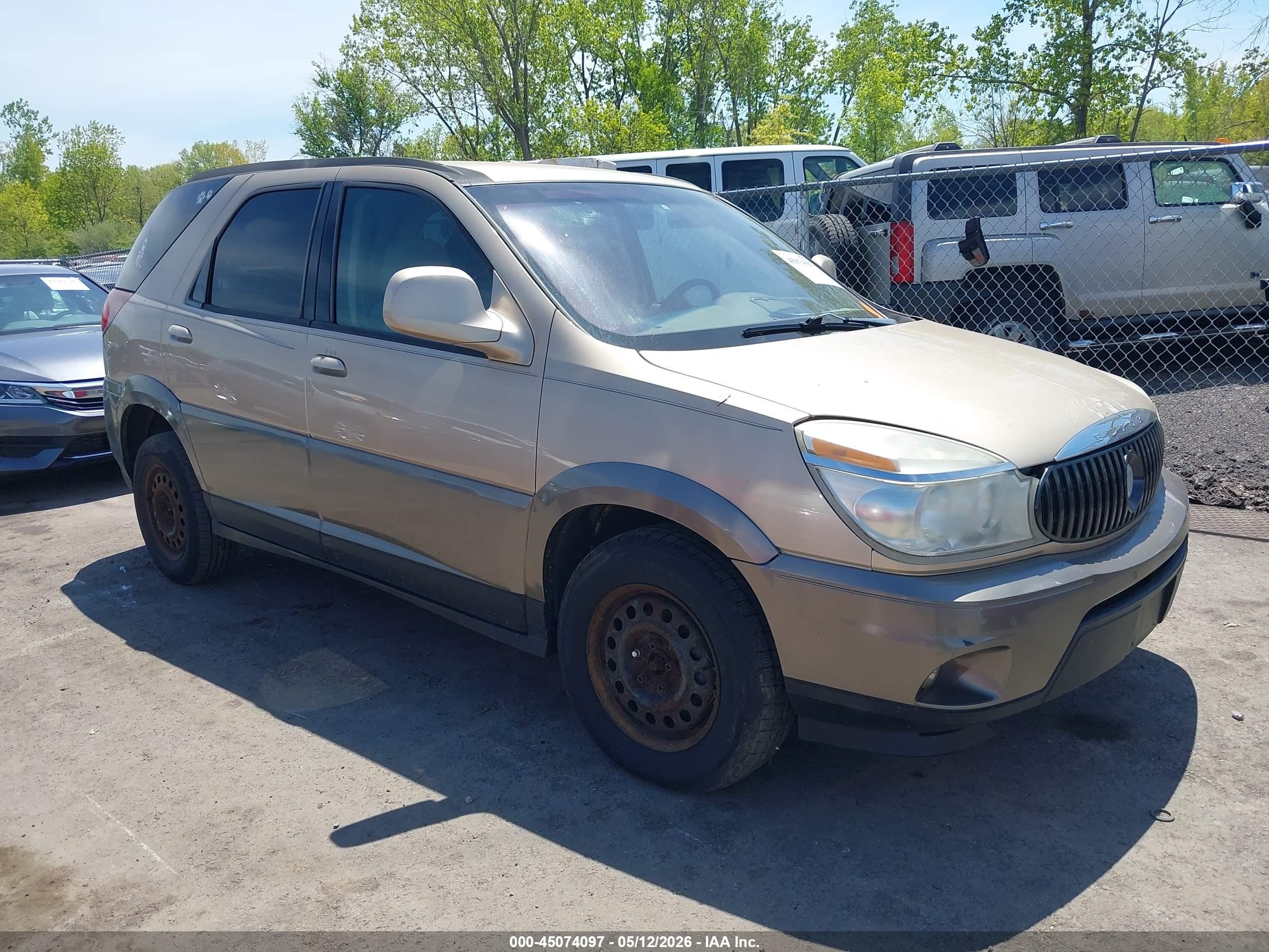 2004 Buick Rendezvous Cx Beige vin: 3G5DA03E74S584702