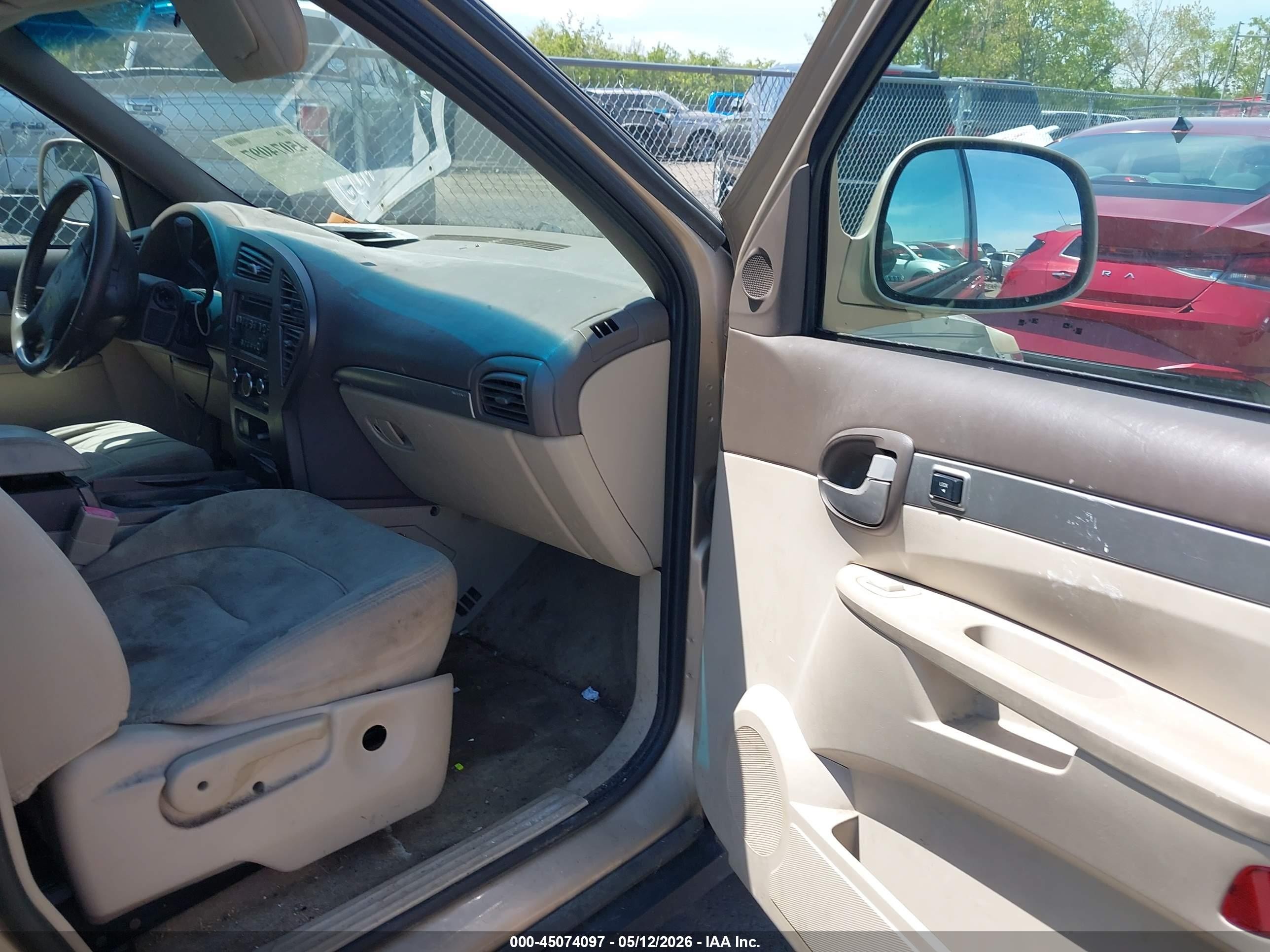 2004 Buick Rendezvous Cx Beige vin: 3G5DA03E74S584702