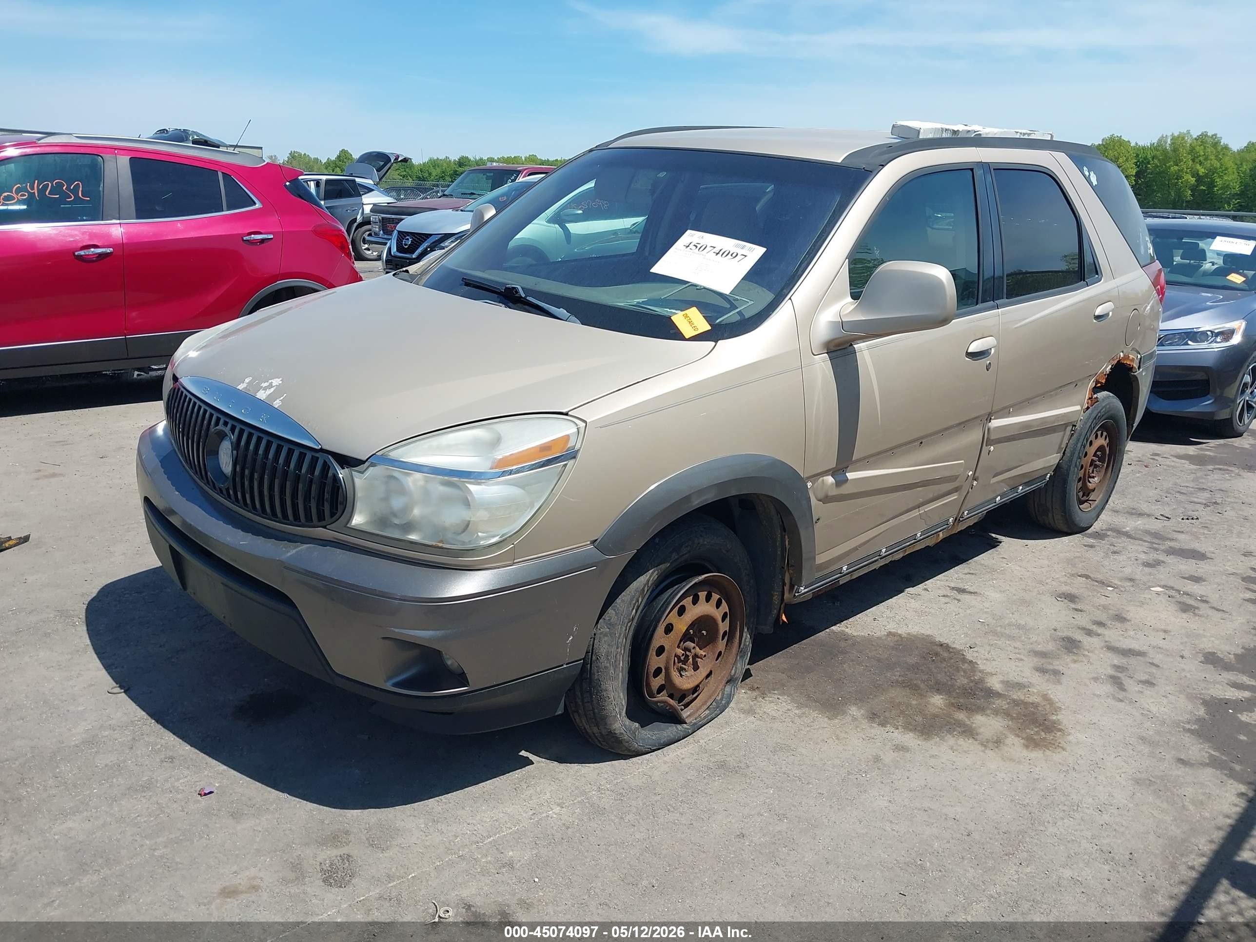 2004 Buick Rendezvous Cx Beige vin: 3G5DA03E74S584702