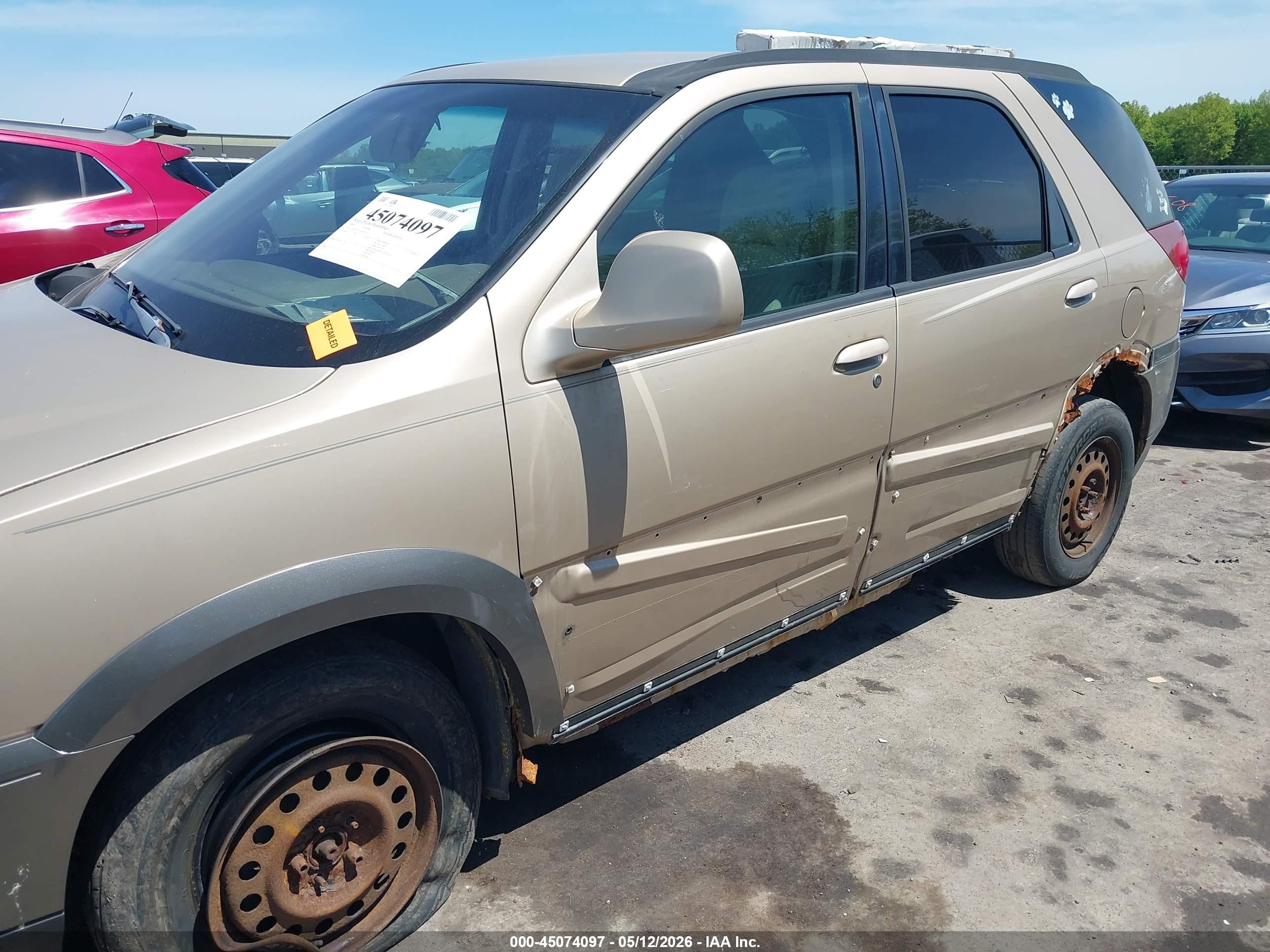 2004 Buick Rendezvous Cx Beige vin: 3G5DA03E74S584702