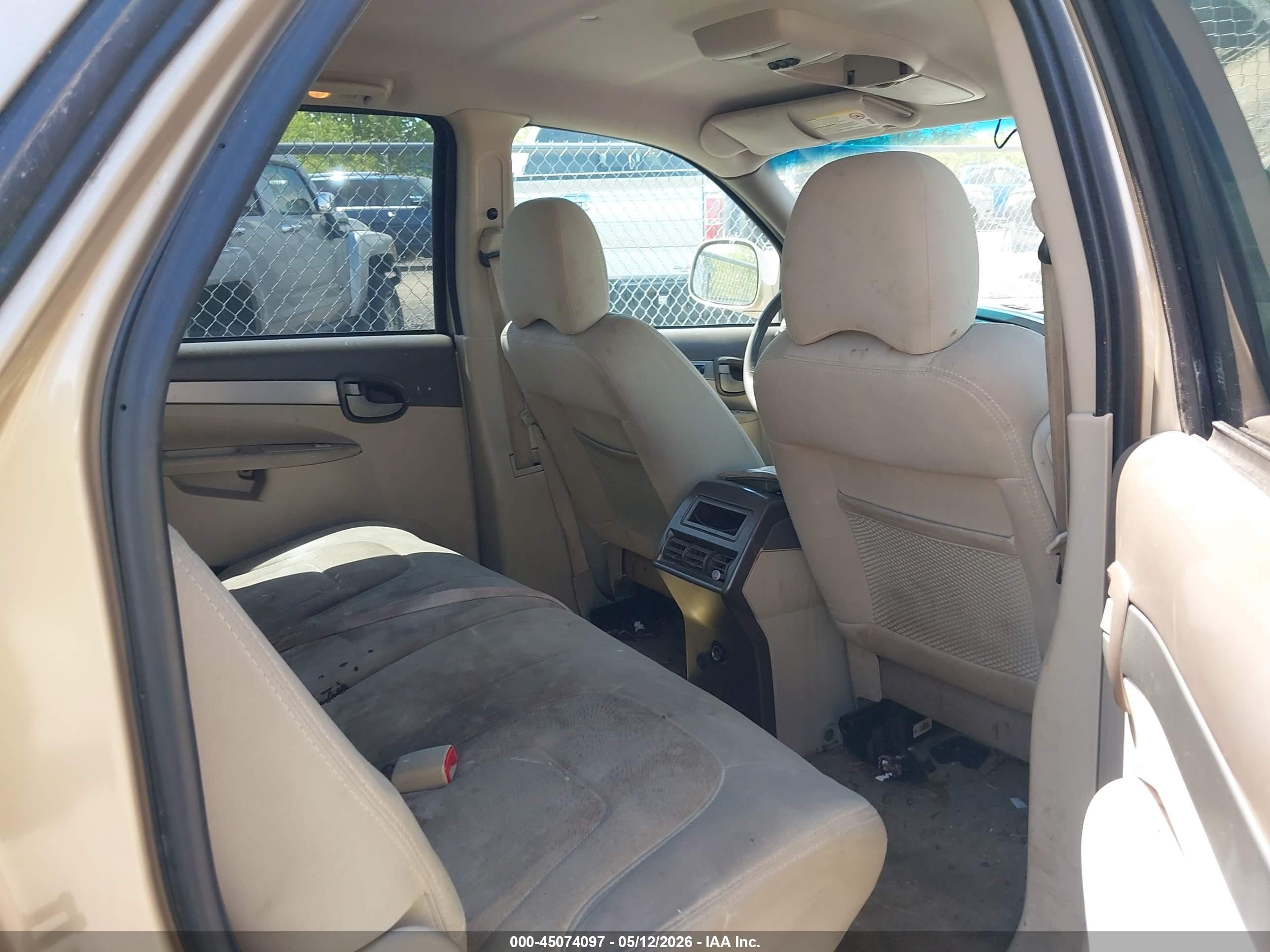 2004 Buick Rendezvous Cx Beige vin: 3G5DA03E74S584702