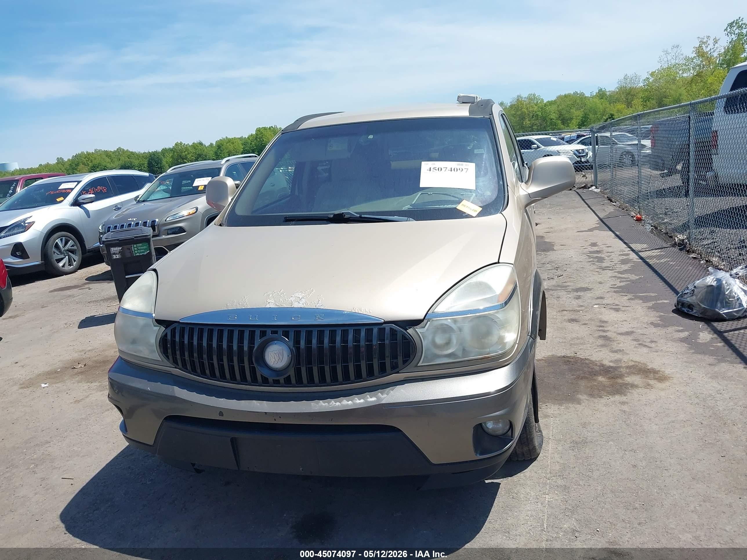 2004 Buick Rendezvous Cx Beige vin: 3G5DA03E74S584702