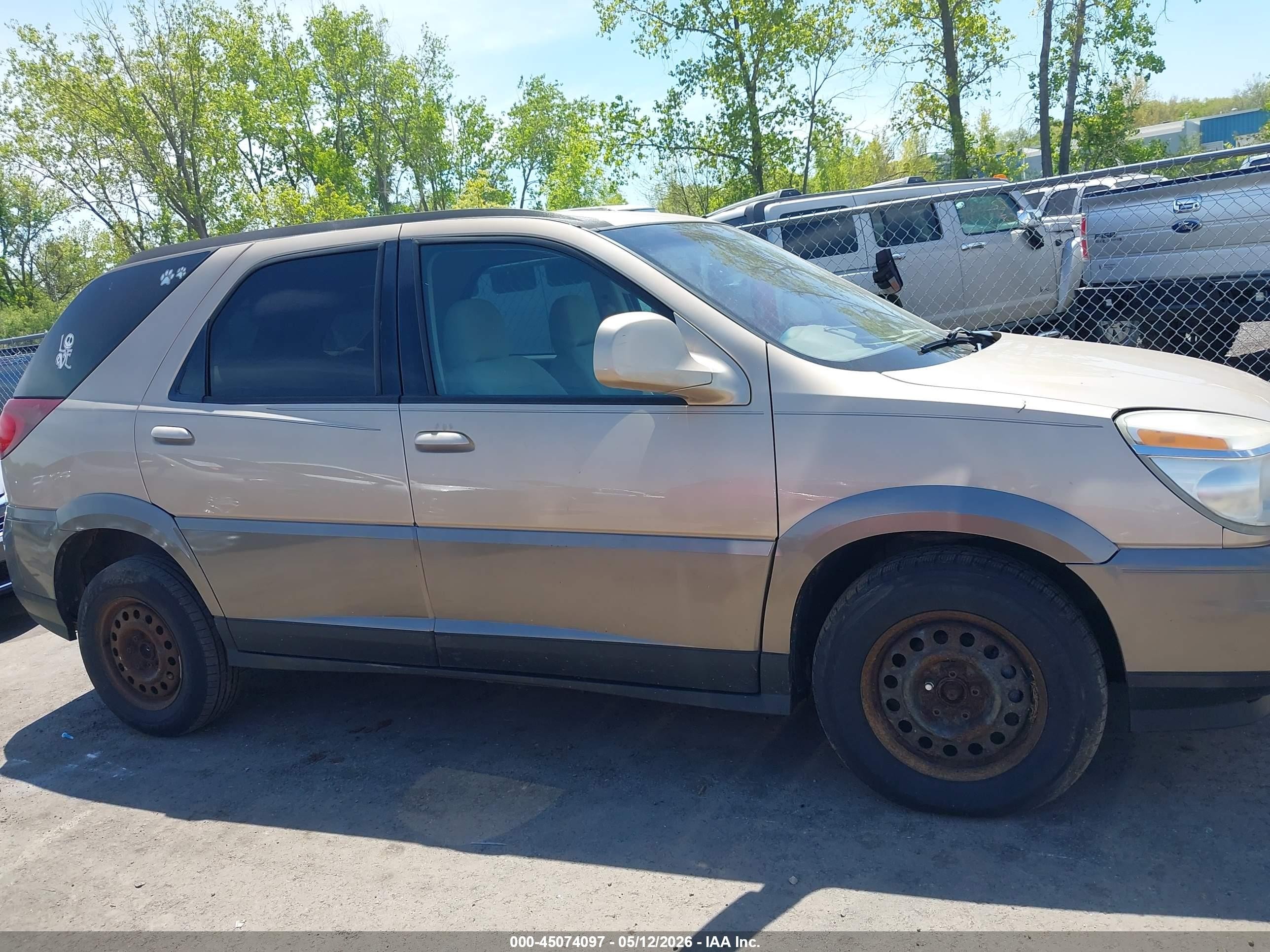 2004 Buick Rendezvous Cx Beige vin: 3G5DA03E74S584702