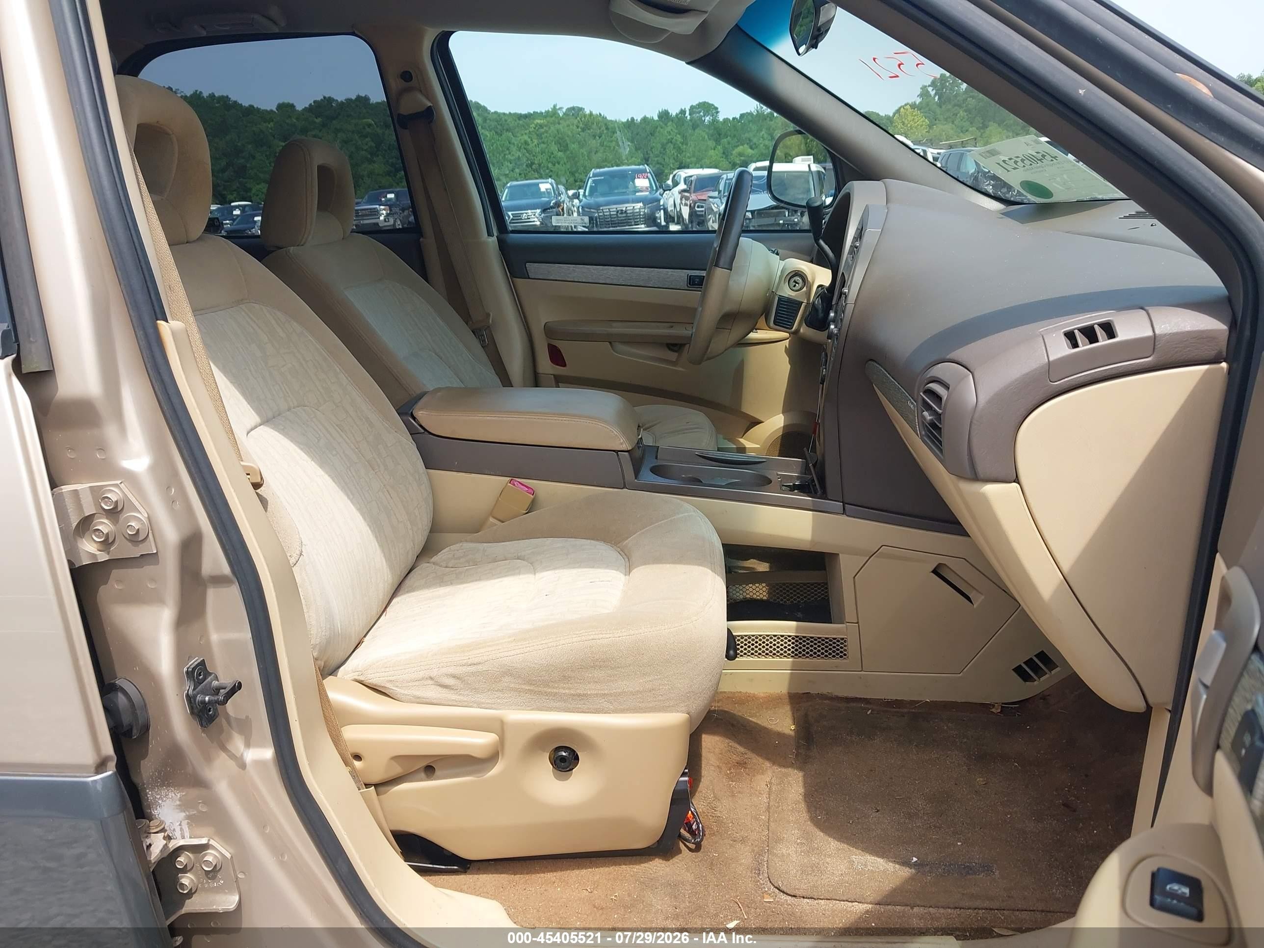 2002 Buick Rendezvous Cx Gold vin: 3G5DA03E82S602752