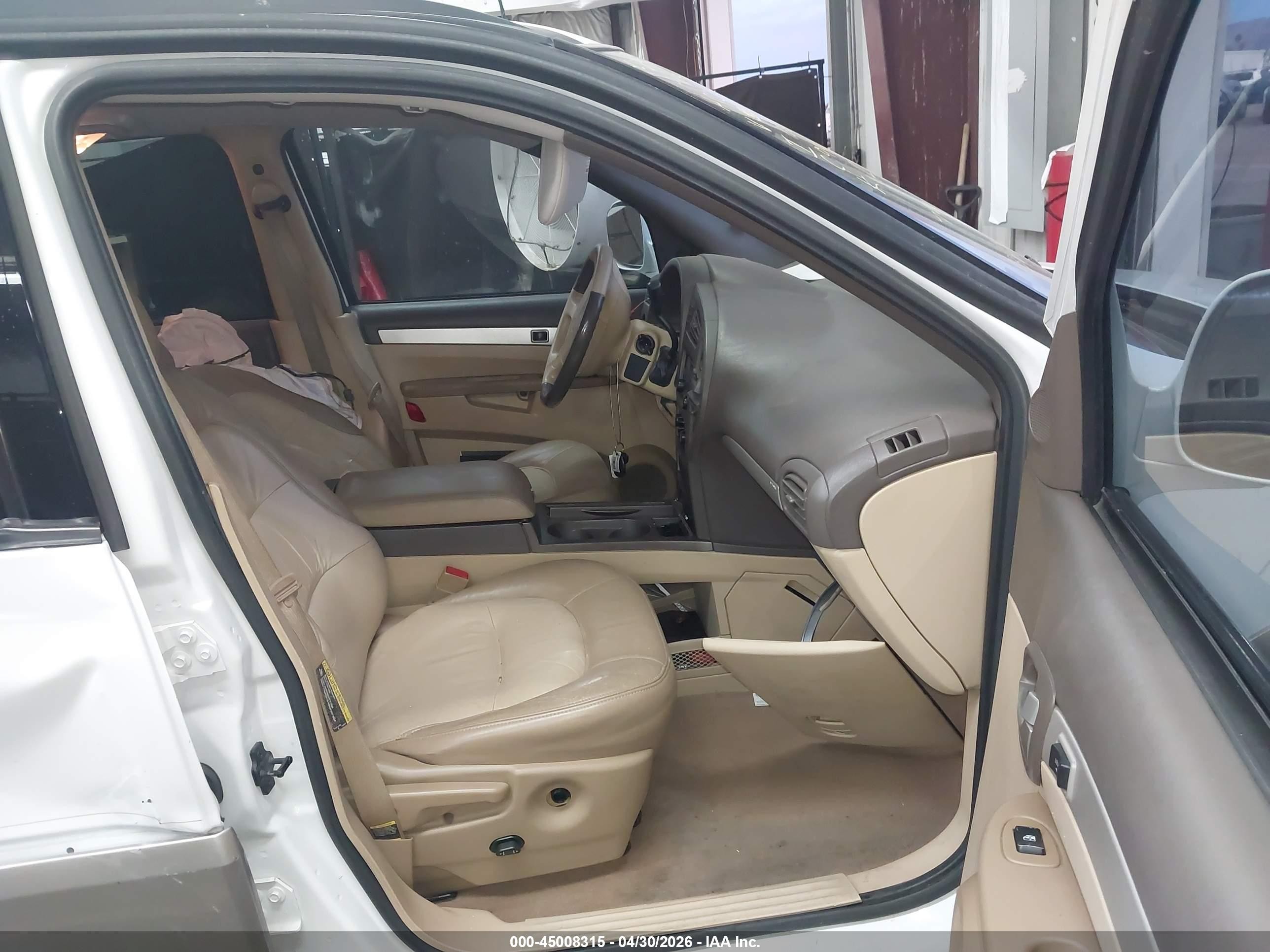 2003 Buick Rendezvous Cxl White vin: 3G5DA03E83S563064